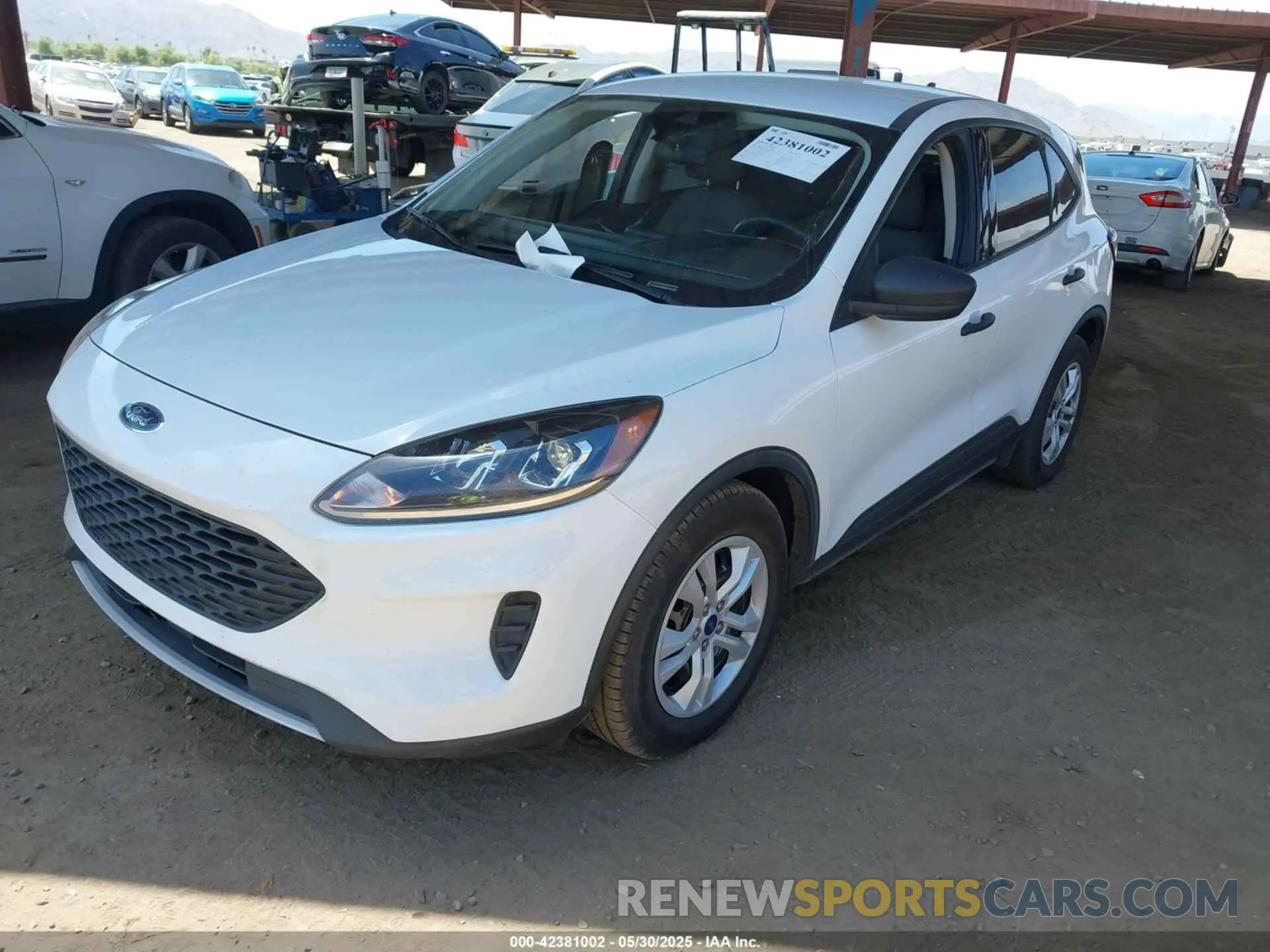 2 Photograph of a damaged car 1FMCU0F66MUA27484 FORD ESCAPE 2021