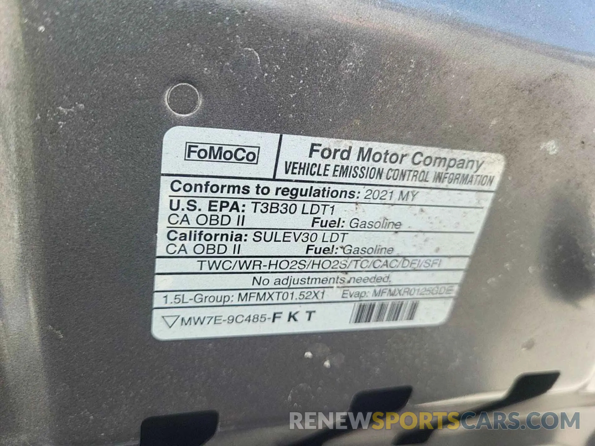15 Photograph of a damaged car 1FMCU0F6XMUB00596 FORD ESCAPE 2021