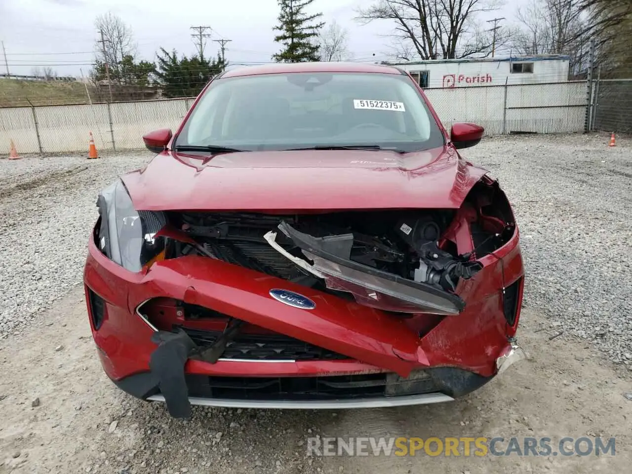 5 Photograph of a damaged car 1FMCU0G60MUA31268 FORD ESCAPE 2021