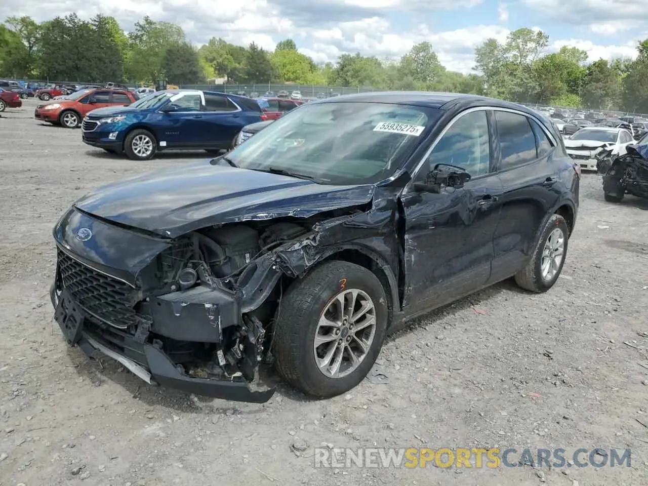 1 Photograph of a damaged car 1FMCU0G60MUA49253 FORD ESCAPE 2021