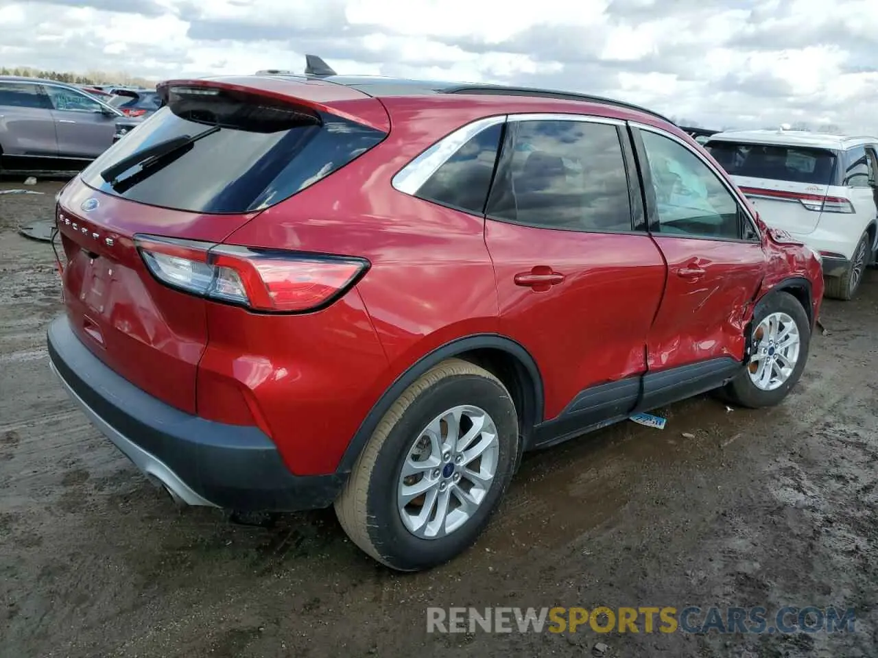 3 Photograph of a damaged car 1FMCU0G61MUA21588 FORD ESCAPE 2021