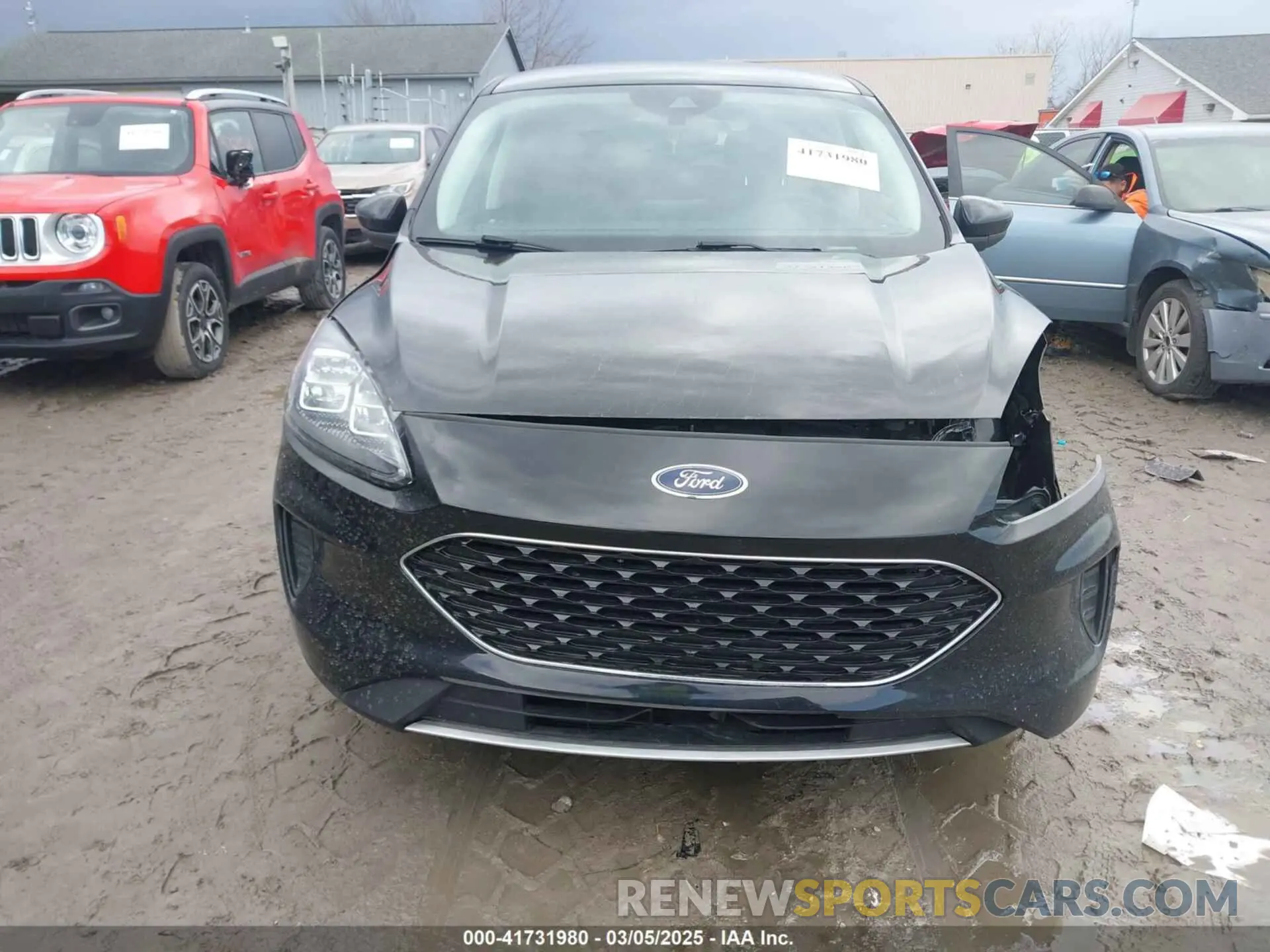 12 Photograph of a damaged car 1FMCU0G61MUB23232 FORD ESCAPE 2021