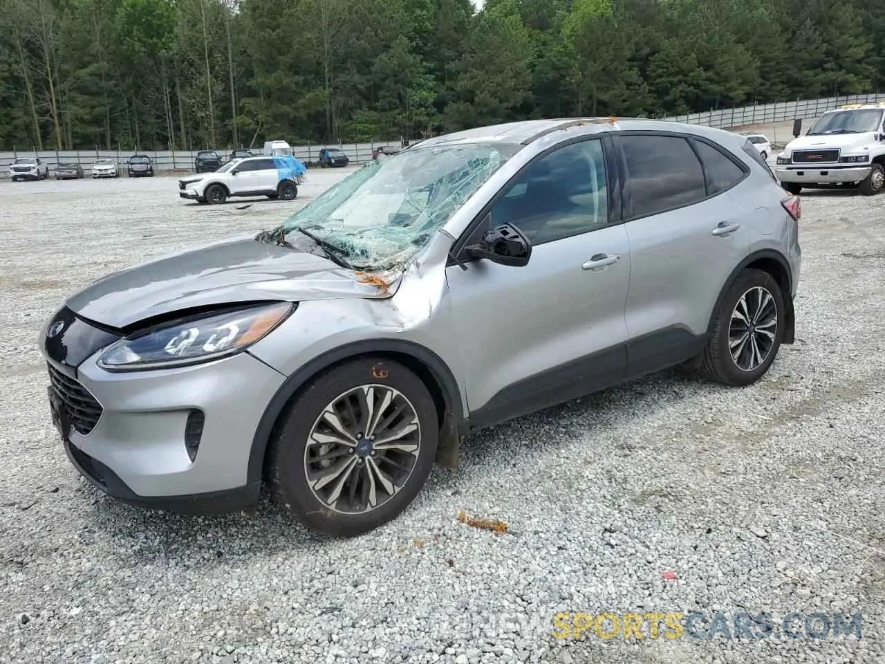 1 Photograph of a damaged car 1FMCU0G64MUA63334 FORD ESCAPE 2021
