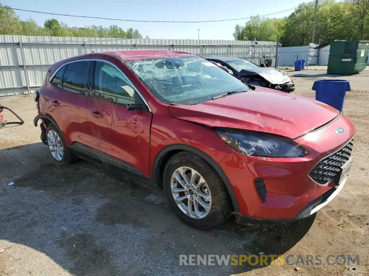4 Photograph of a damaged car 1FMCU0G65MUA92051 FORD ESCAPE 2021