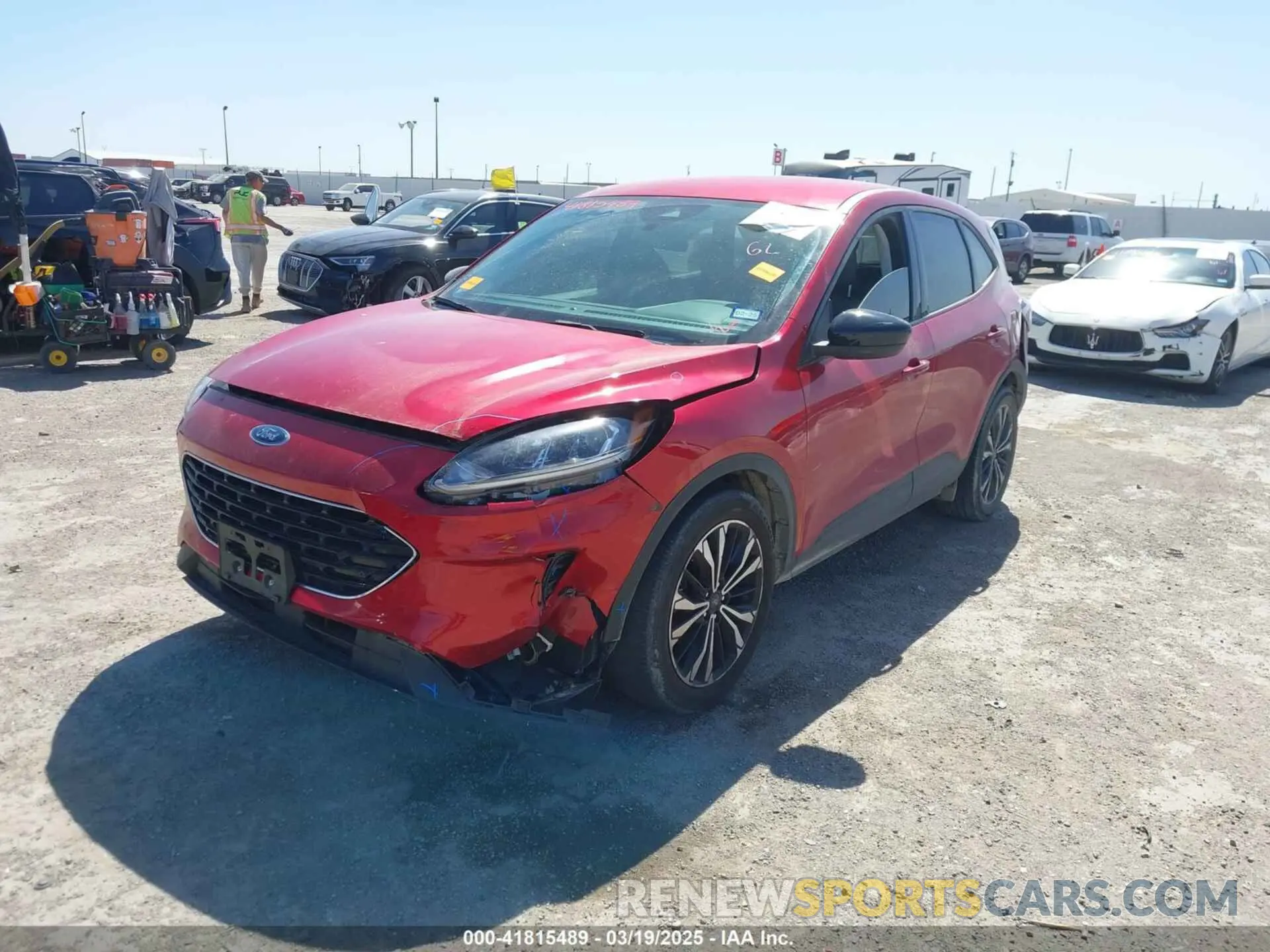 2 Photograph of a damaged car 1FMCU0G66MUA49788 FORD ESCAPE 2021