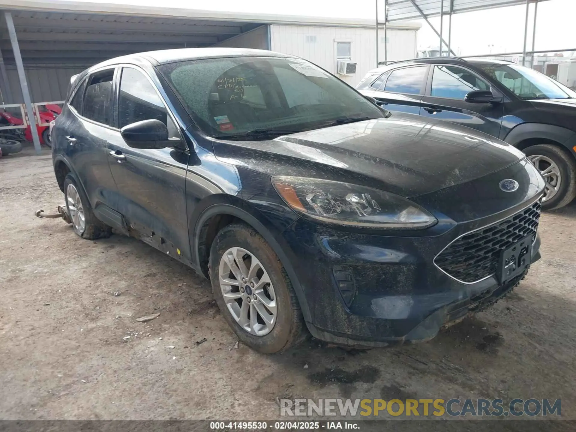 1 Photograph of a damaged car 1FMCU0G68MUB00398 FORD ESCAPE 2021