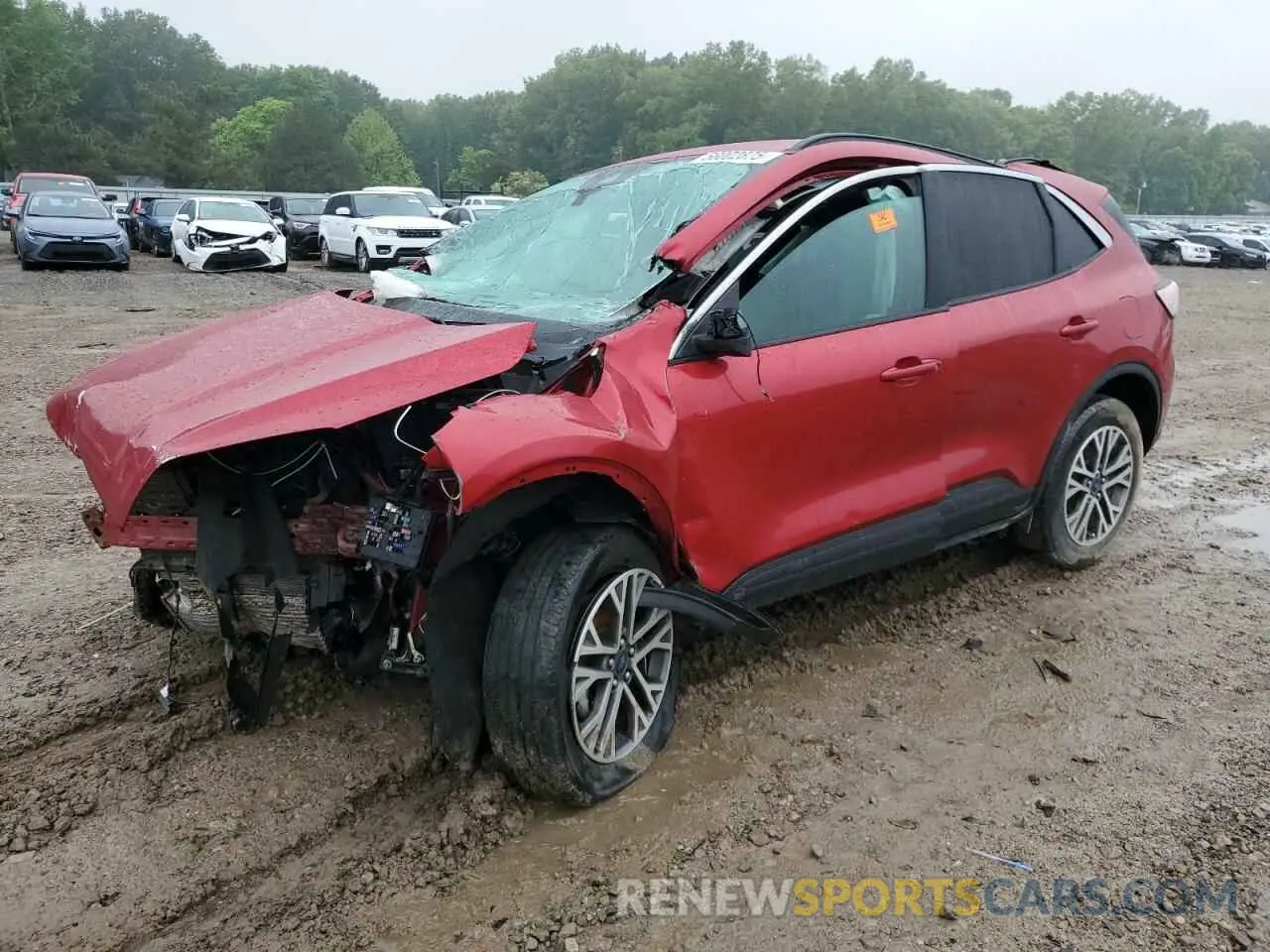 1 Photograph of a damaged car 1FMCU0H65MUA91965 FORD ESCAPE 2021
