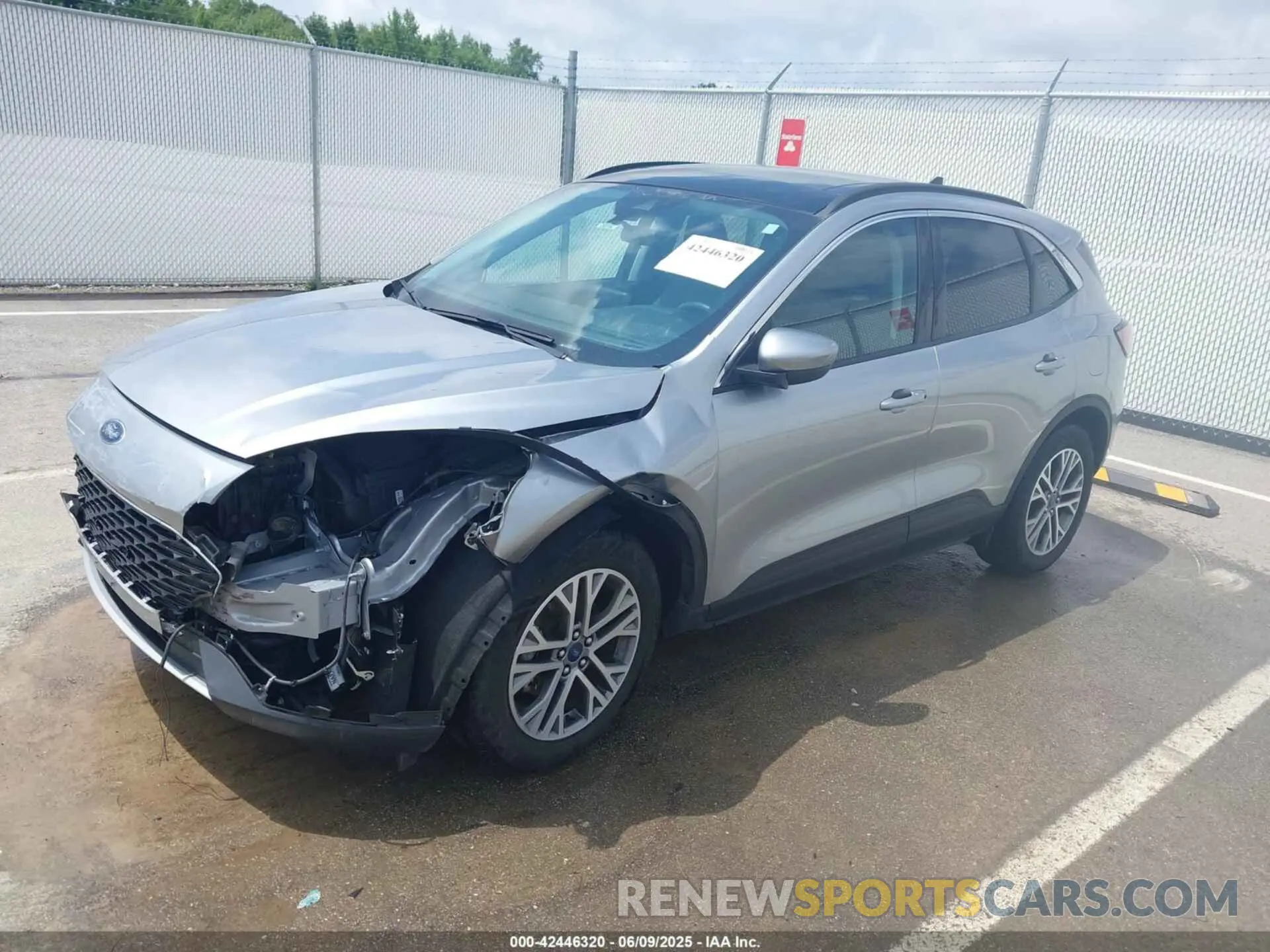 2 Photograph of a damaged car 1FMCU0H6XMUB20523 FORD ESCAPE 2021