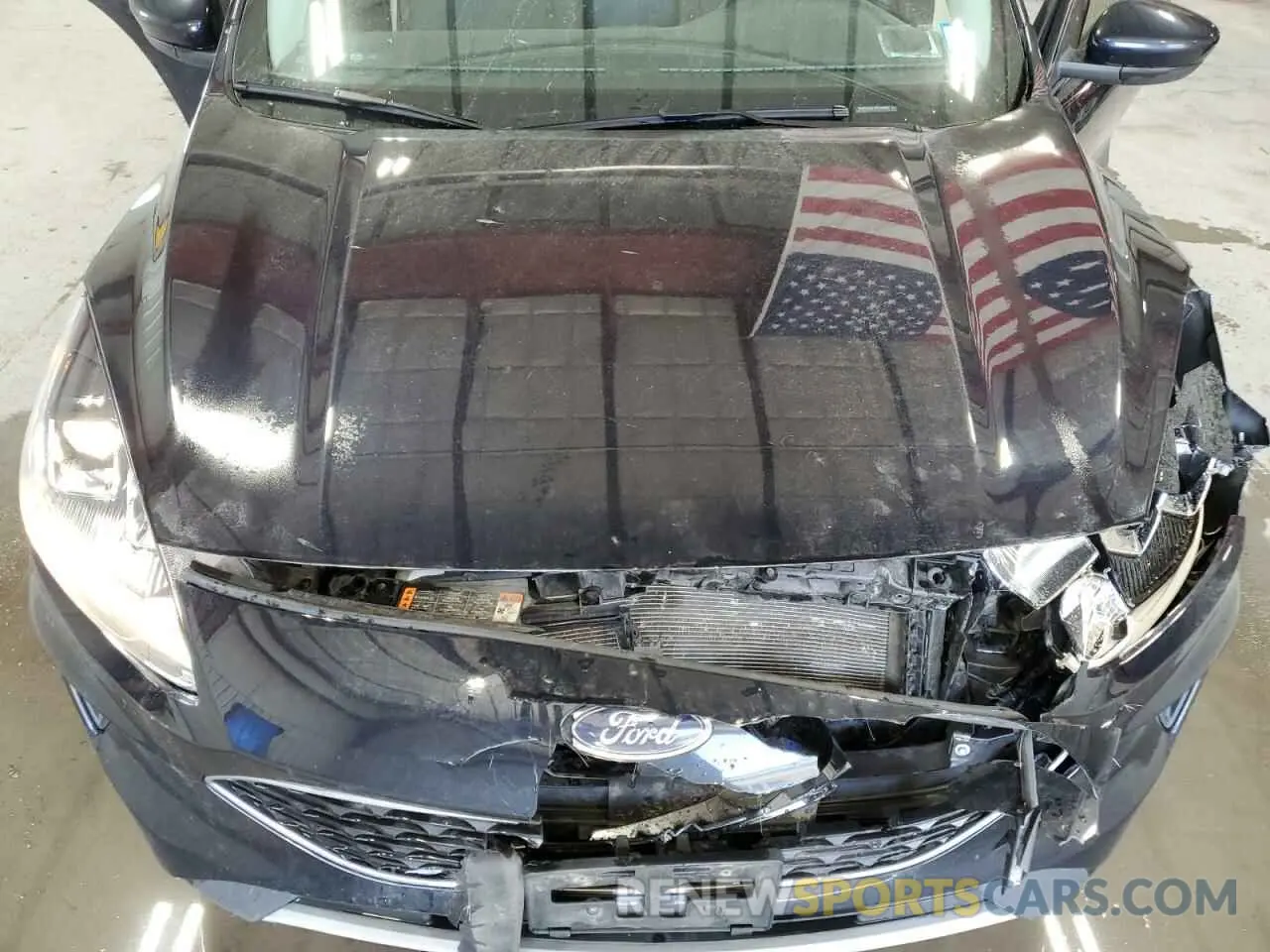 12 Photograph of a damaged car 1FMCU9BZ1MUA09687 FORD ESCAPE 2021