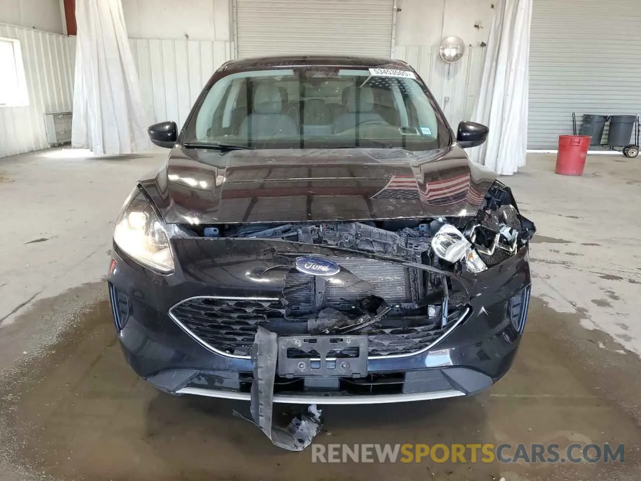 5 Photograph of a damaged car 1FMCU9BZ1MUA09687 FORD ESCAPE 2021