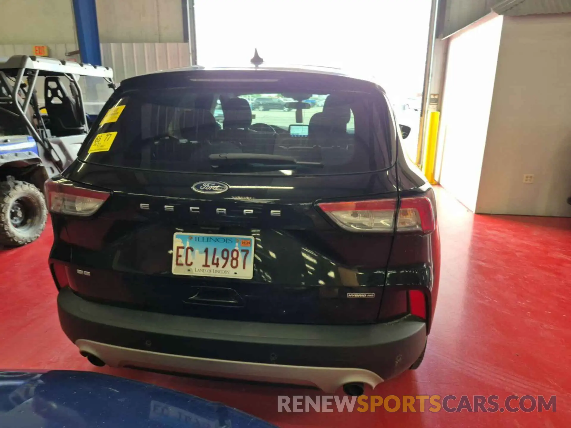 8 Photograph of a damaged car 1FMCU9BZ2MUA52497 FORD ESCAPE 2021