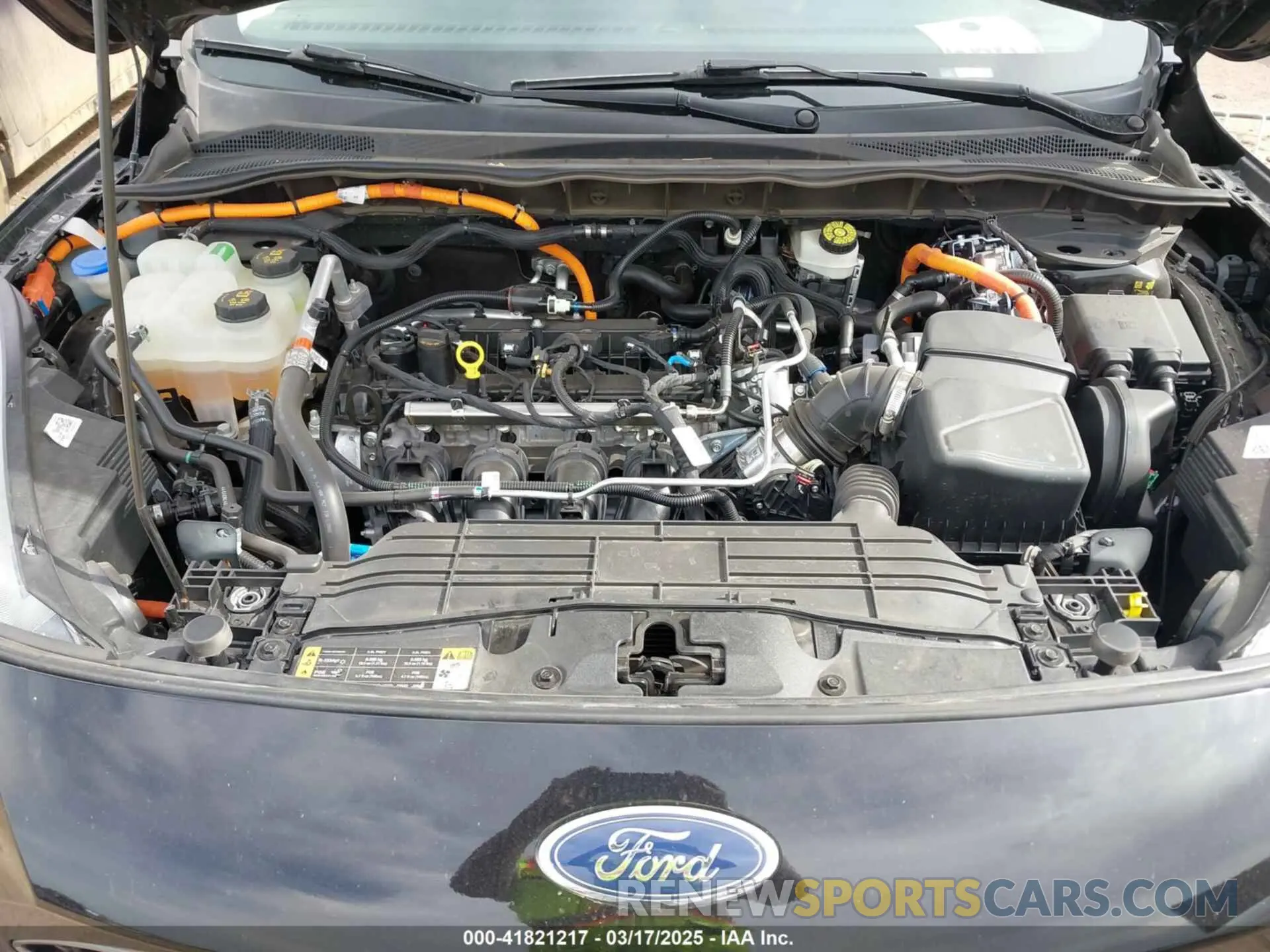 10 Photograph of a damaged car 1FMCU9BZ3MUA83855 FORD ESCAPE 2021