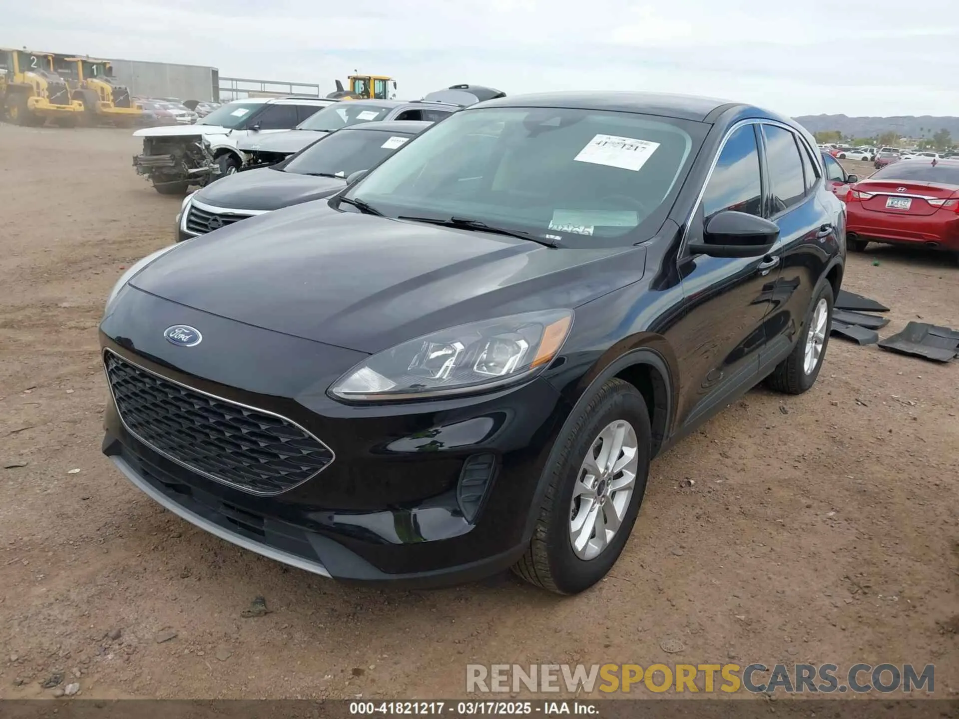 2 Photograph of a damaged car 1FMCU9BZ3MUA83855 FORD ESCAPE 2021