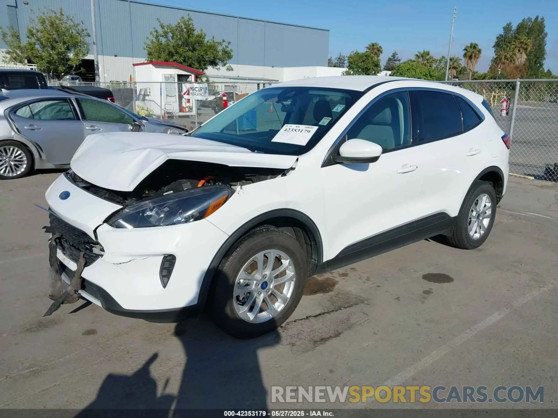 2 Photograph of a damaged car 1FMCU9BZ4MUA68247 FORD ESCAPE 2021