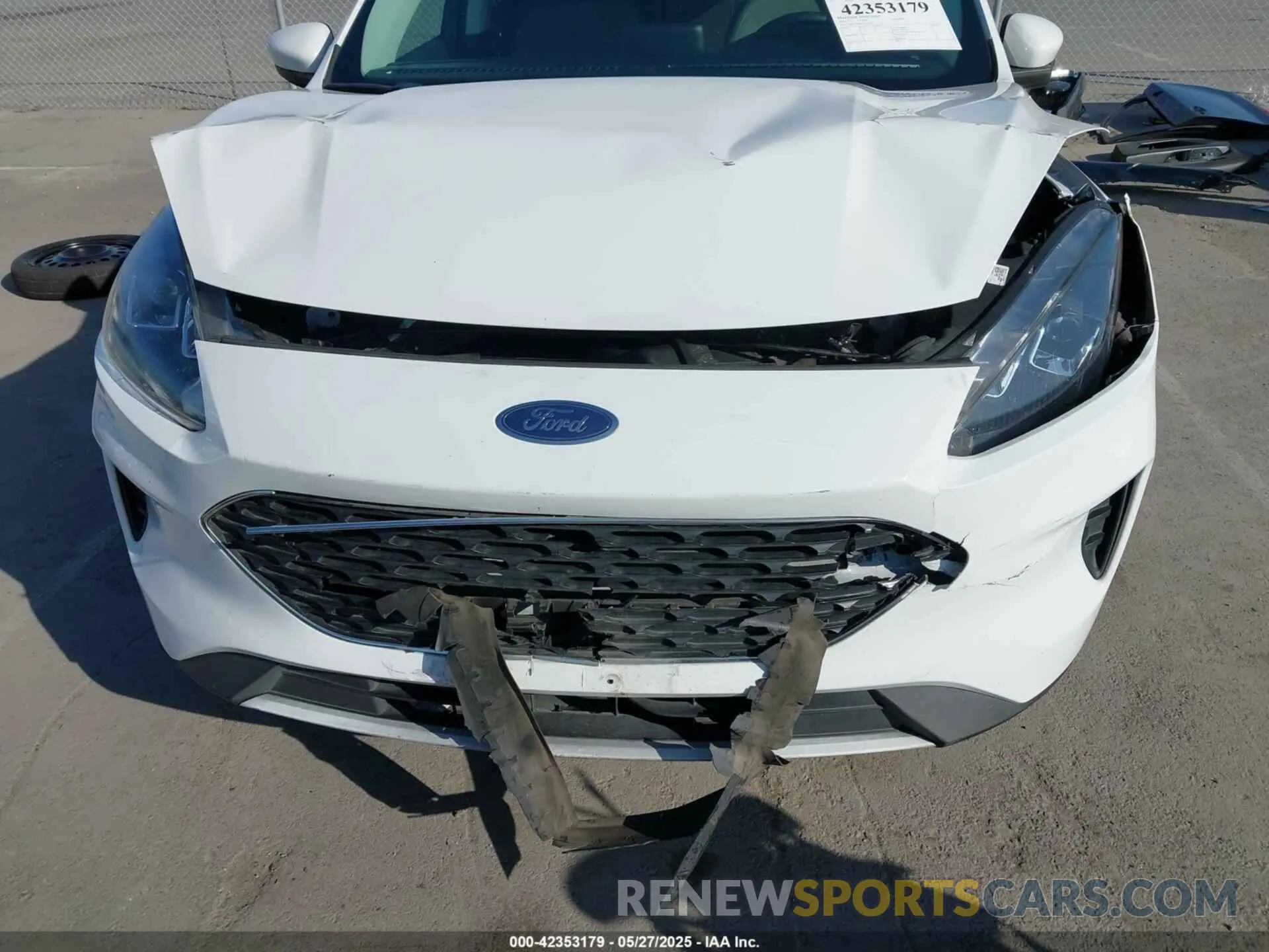 6 Photograph of a damaged car 1FMCU9BZ4MUA68247 FORD ESCAPE 2021