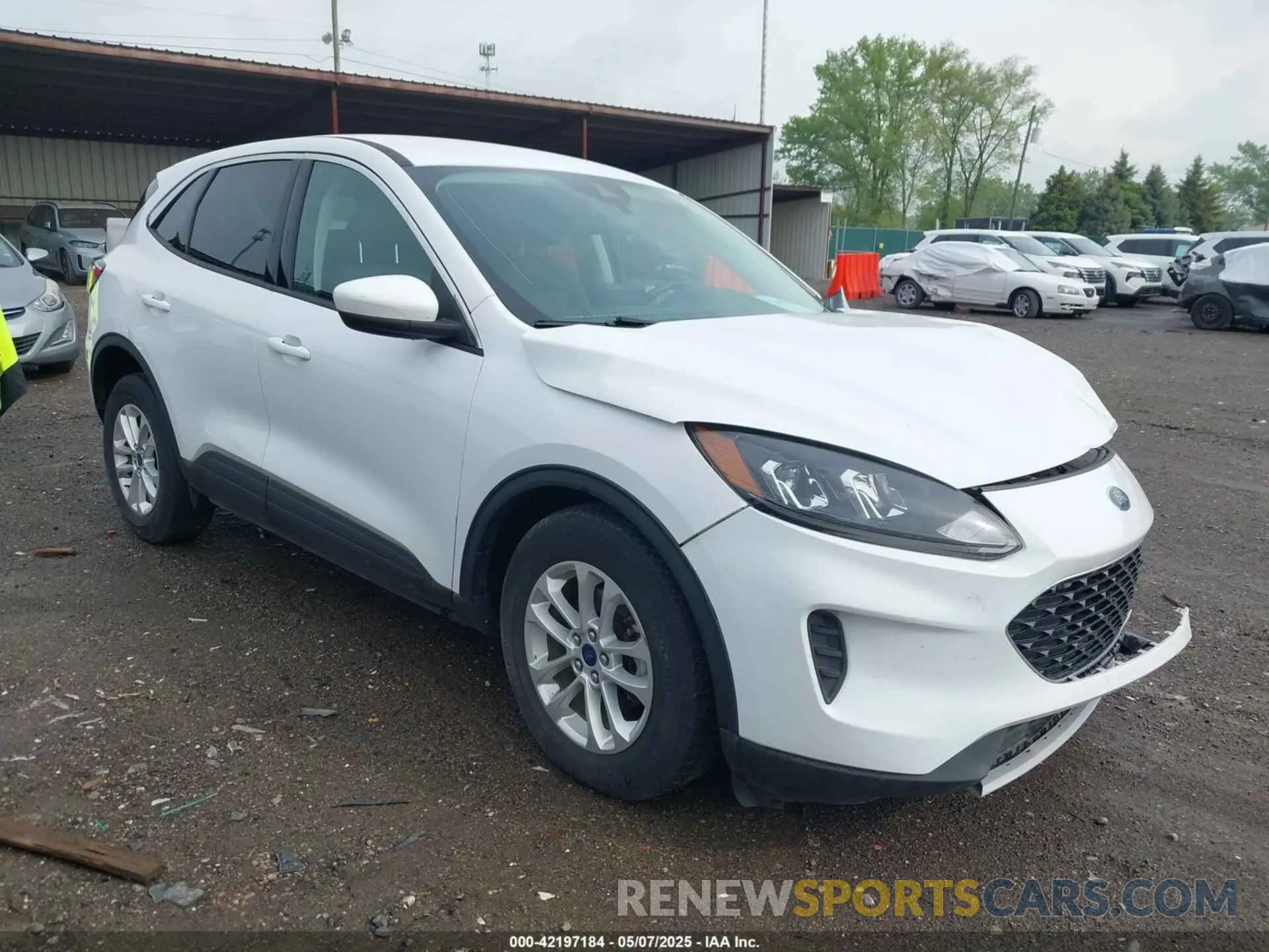 1 Photograph of a damaged car 1FMCU9BZ6MUA83509 FORD ESCAPE 2021