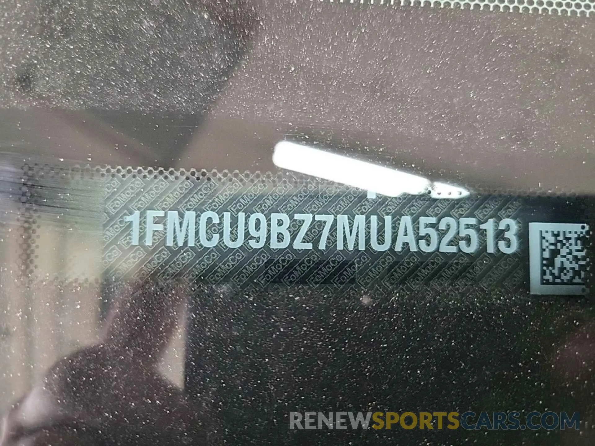 7 Photograph of a damaged car 1FMCU9BZ7MUA52513 FORD ESCAPE 2021