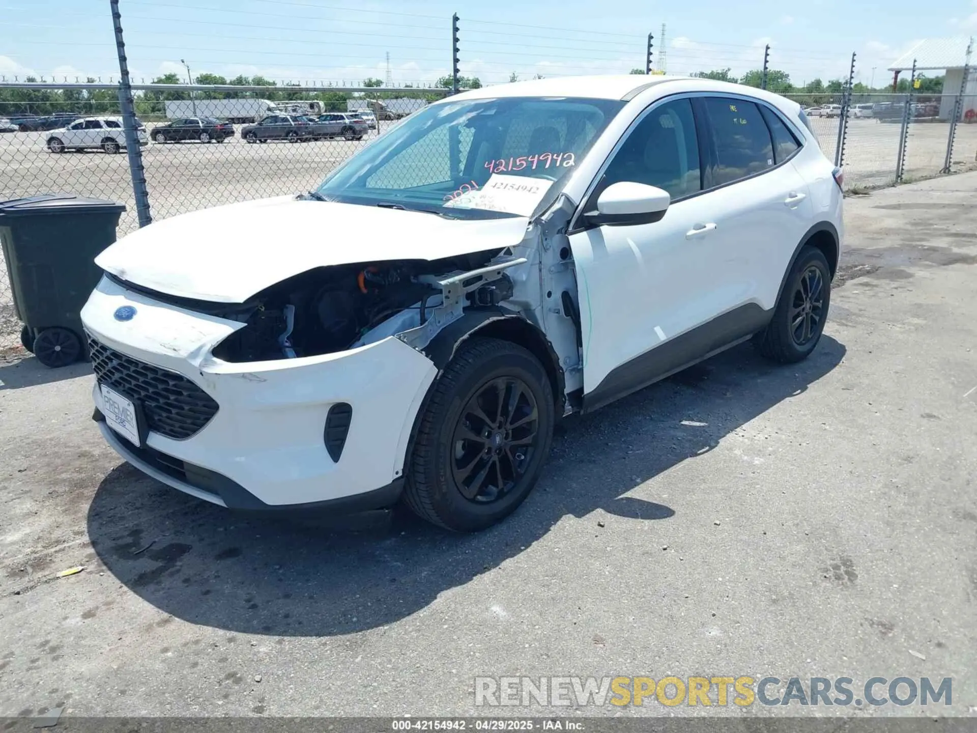 2 Photograph of a damaged car 1FMCU9BZ8MUA82779 FORD ESCAPE 2021