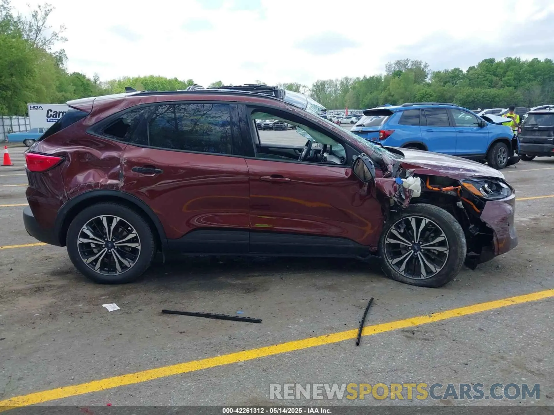 12 Photograph of a damaged car 1FMCU9BZ9MUA15592 FORD ESCAPE 2021