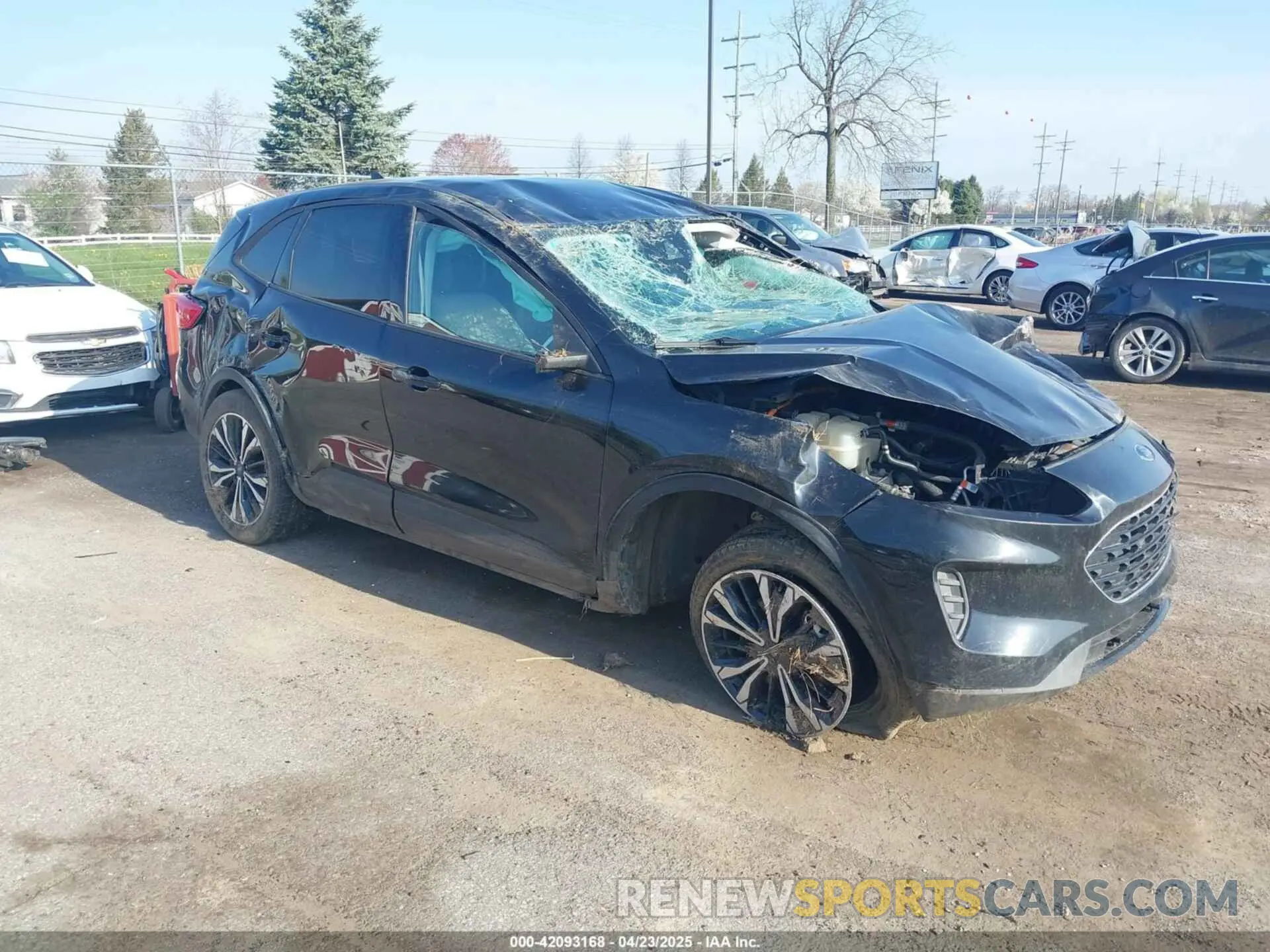 1 Photograph of a damaged car 1FMCU9BZ9MUB21590 FORD ESCAPE 2021
