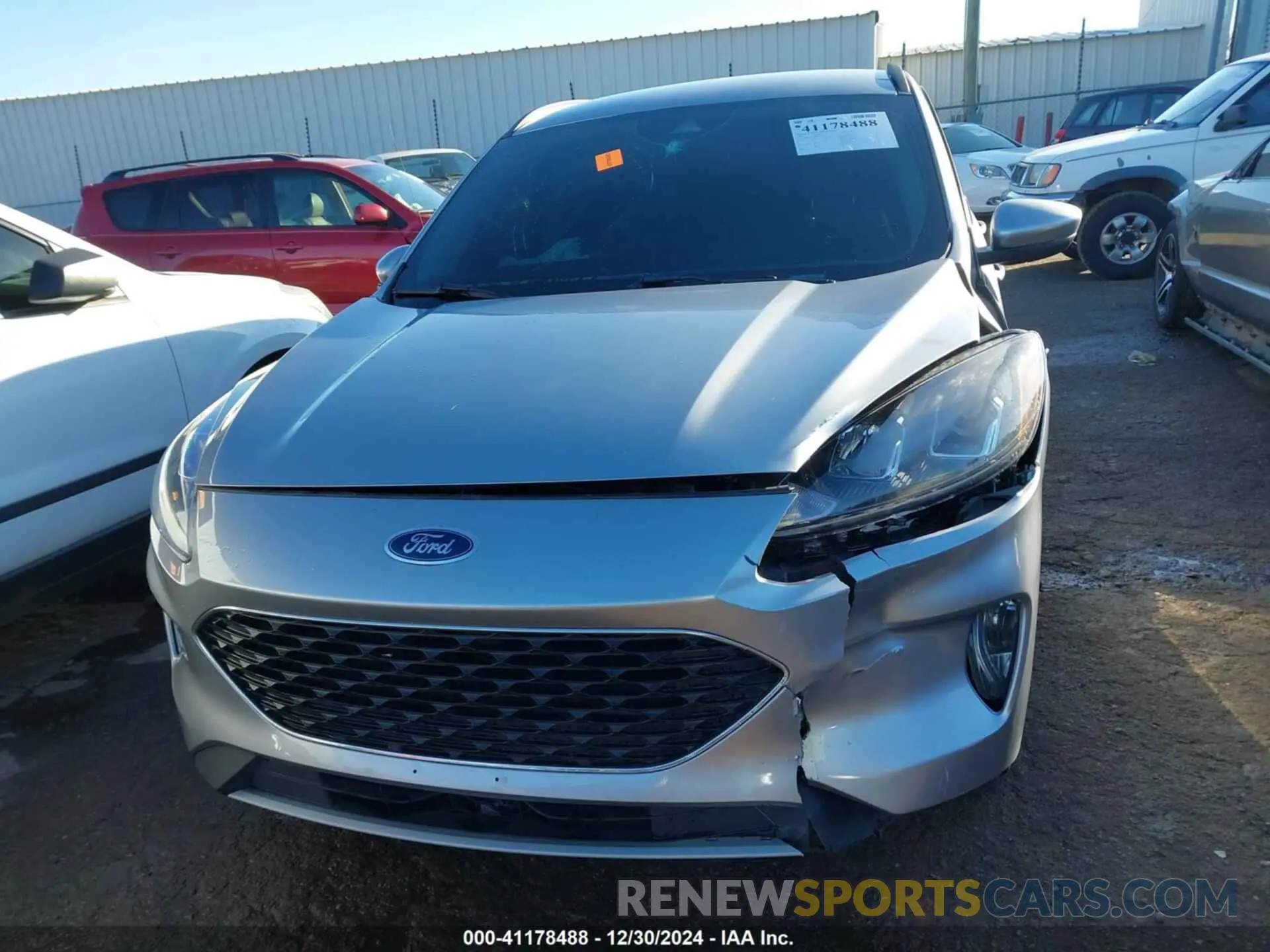 12 Photograph of a damaged car 1FMCU9CZ4MUB26775 FORD ESCAPE 2021
