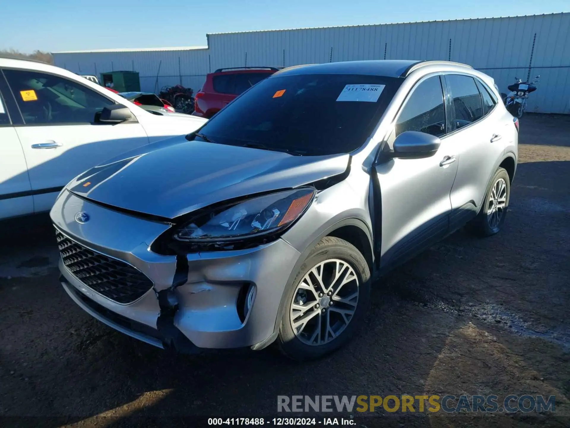 2 Photograph of a damaged car 1FMCU9CZ4MUB26775 FORD ESCAPE 2021