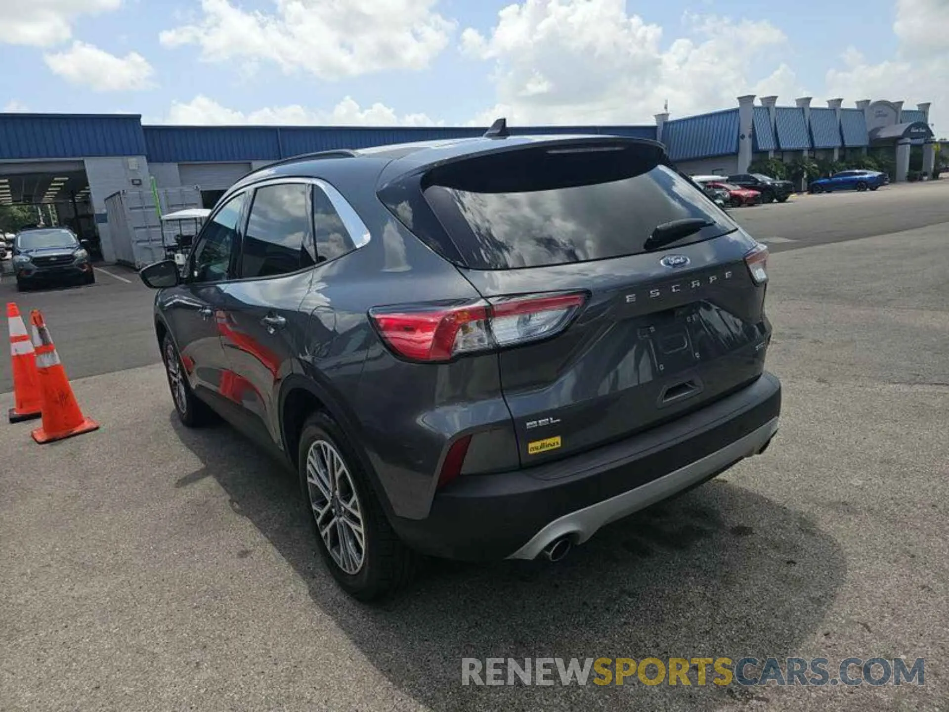 1 Photograph of a damaged car 1FMCU9CZ6MUA82424 FORD ESCAPE 2021