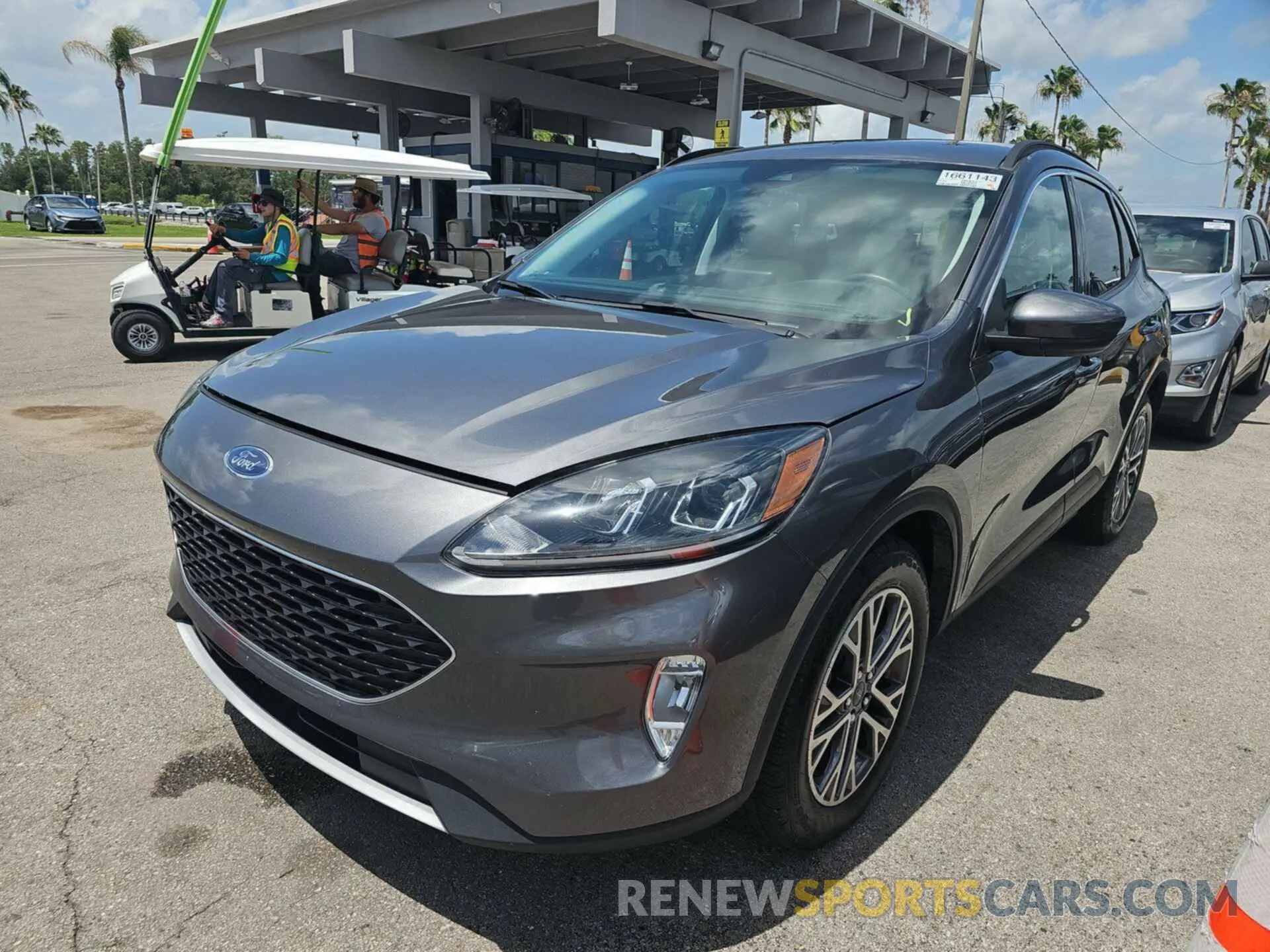 8 Photograph of a damaged car 1FMCU9CZ6MUA82424 FORD ESCAPE 2021
