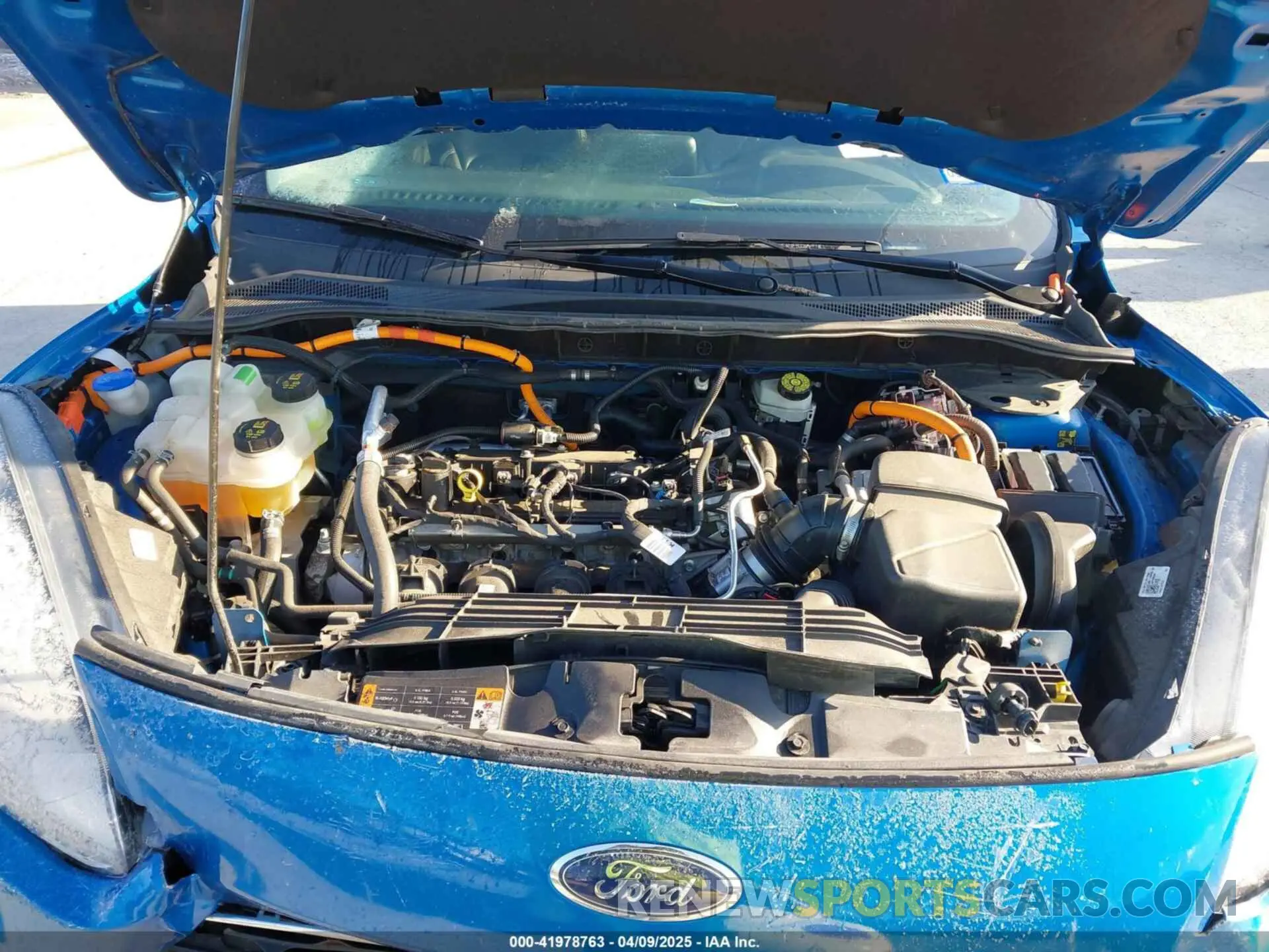 10 Photograph of a damaged car 1FMCU9CZ7MUA20319 FORD ESCAPE 2021