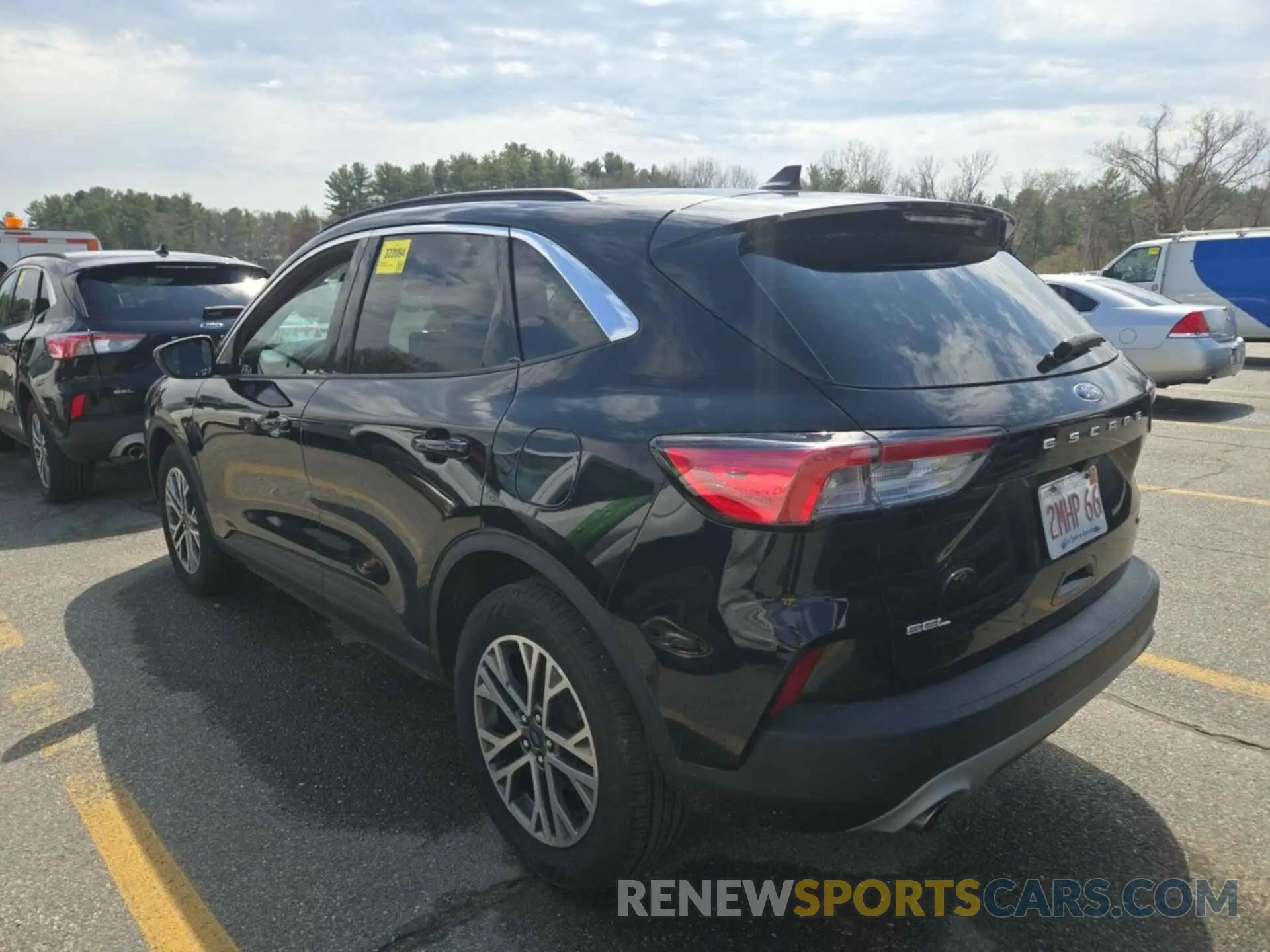53 Photograph of a damaged car 1FMCU9CZ9MUA54181 FORD ESCAPE 2021
