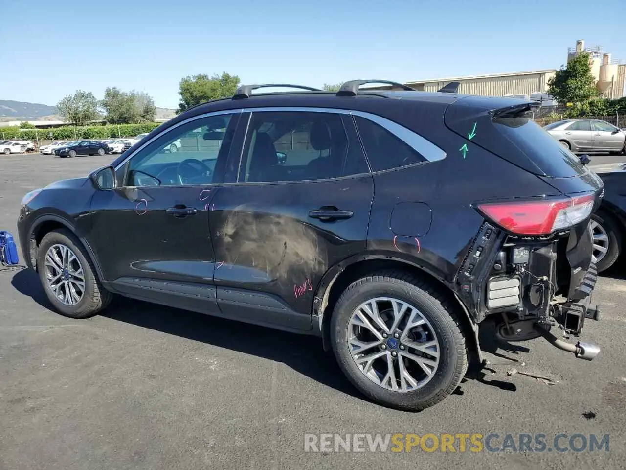 2 Photograph of a damaged car 1FMCU9CZXMUA27278 FORD ESCAPE 2021