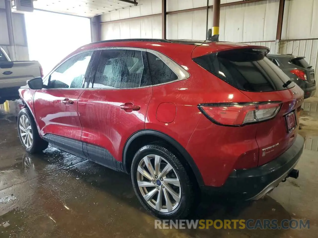 2 Photograph of a damaged car 1FMCU9DZ0MUB17327 FORD ESCAPE 2021
