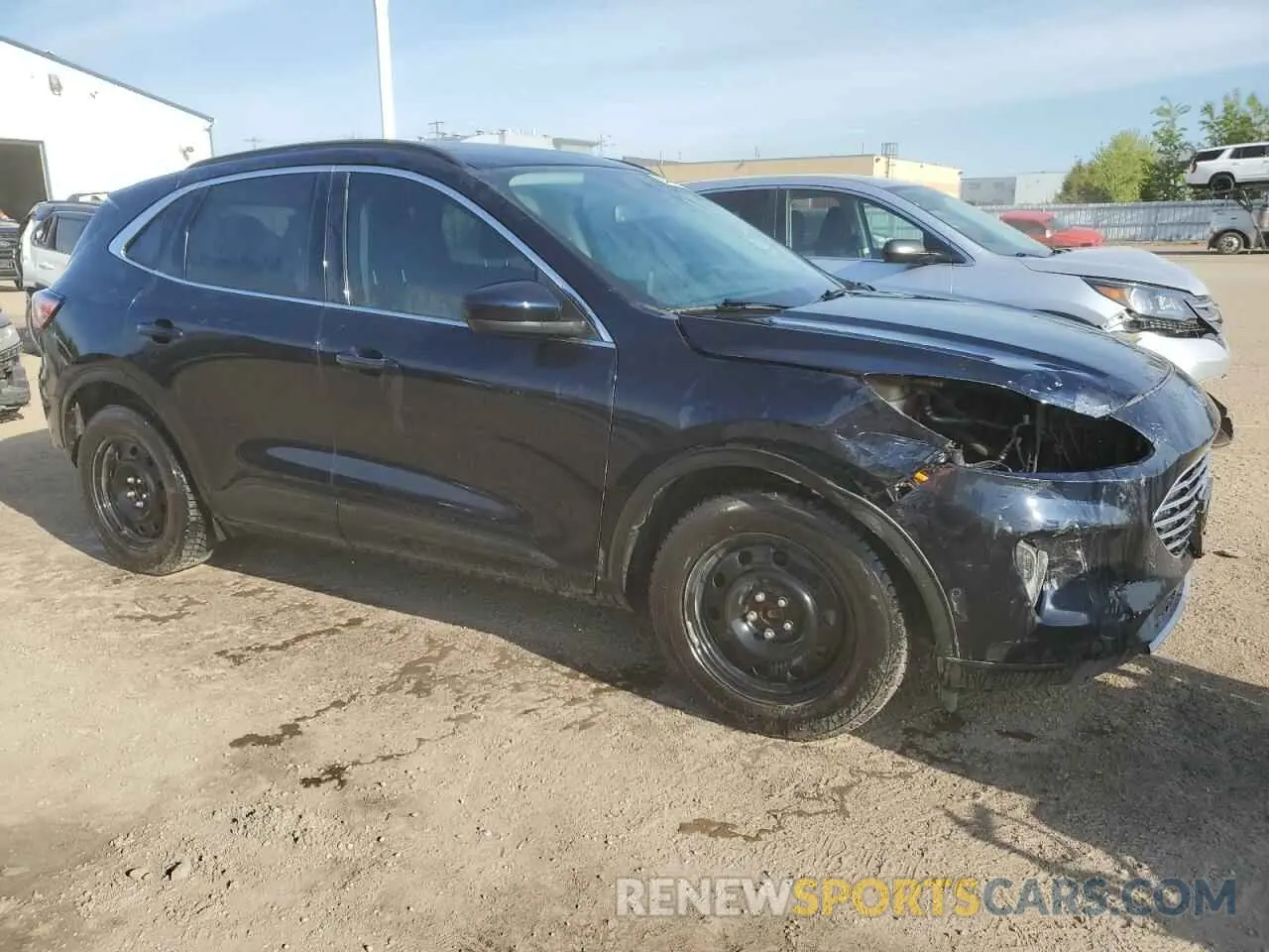 4 Photograph of a damaged car 1FMCU9DZ2MUA10439 FORD ESCAPE 2021