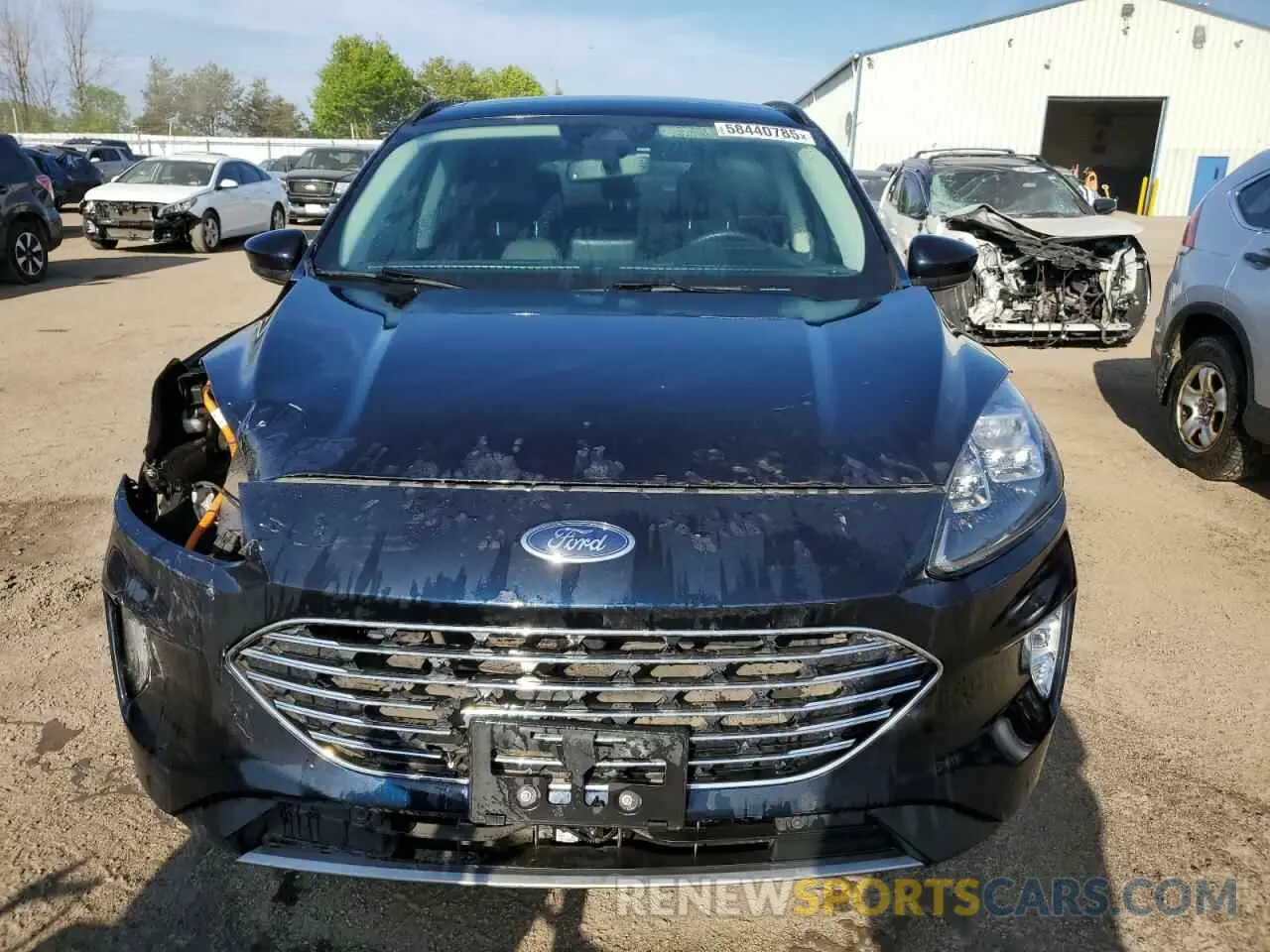 5 Photograph of a damaged car 1FMCU9DZ2MUA10439 FORD ESCAPE 2021