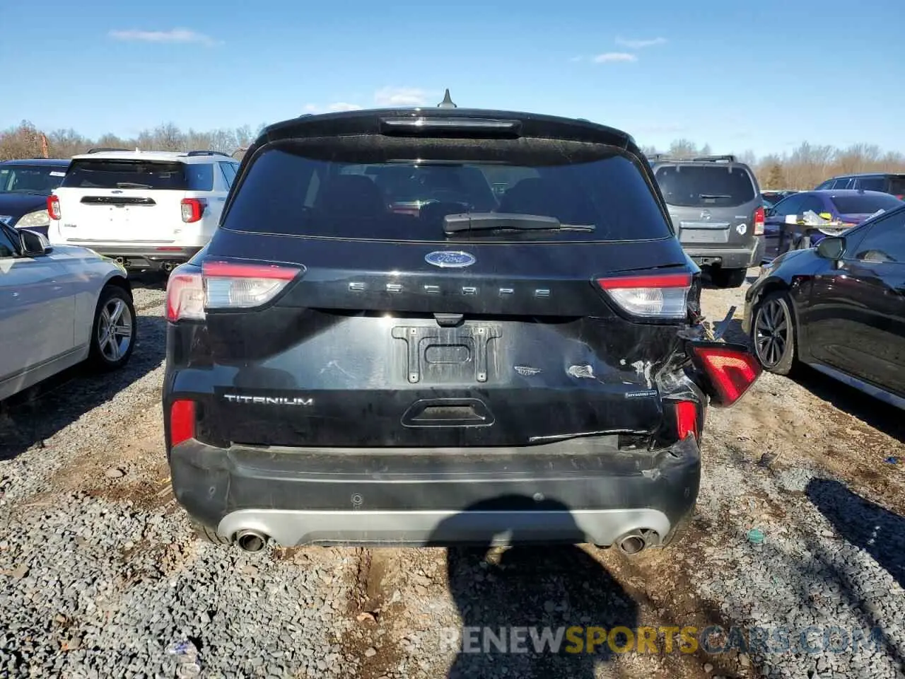 6 Photograph of a damaged car 1FMCU9DZ3MUA56331 FORD ESCAPE 2021