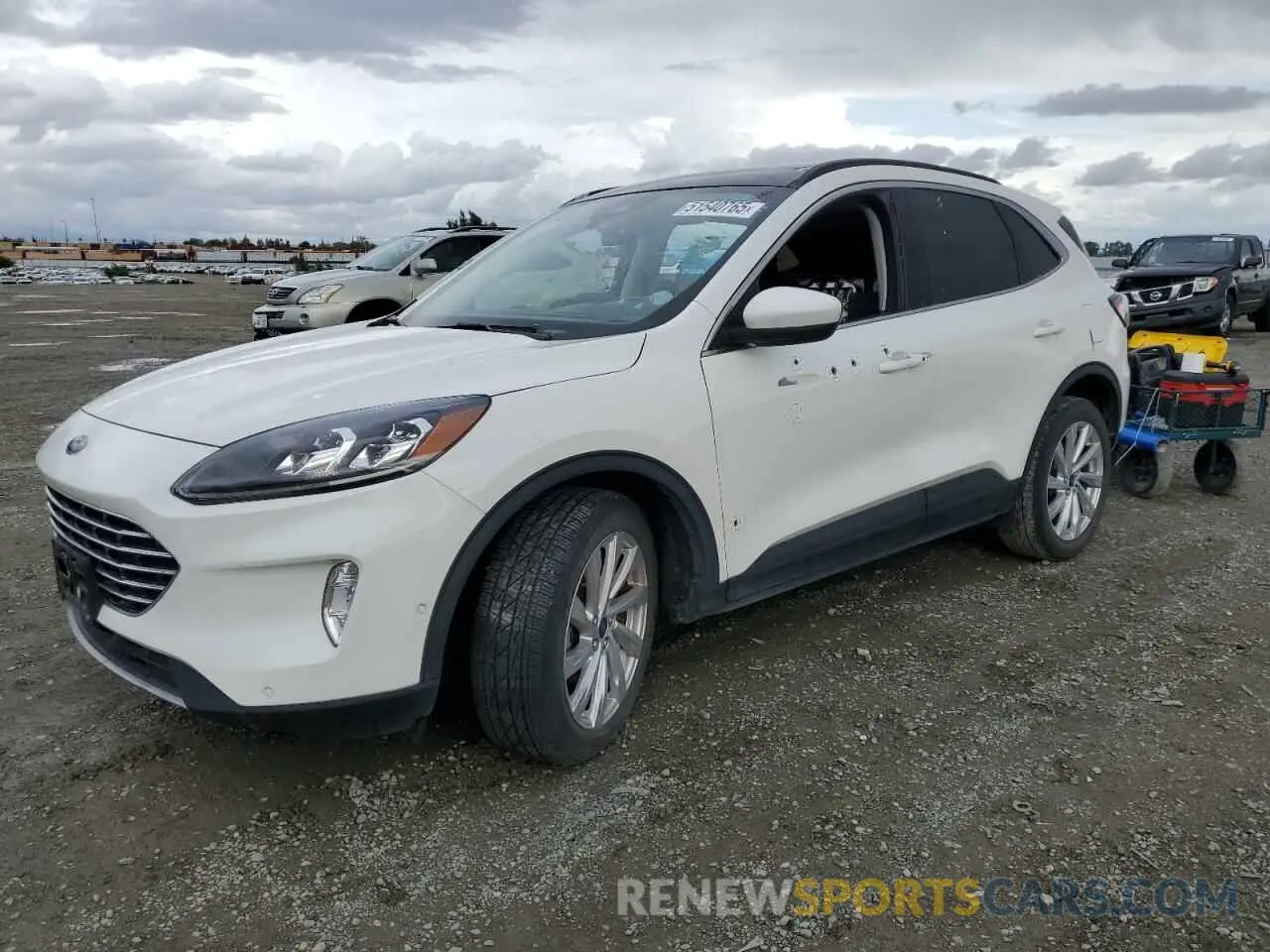 1 Photograph of a damaged car 1FMCU9DZ6MUB25495 FORD ESCAPE 2021