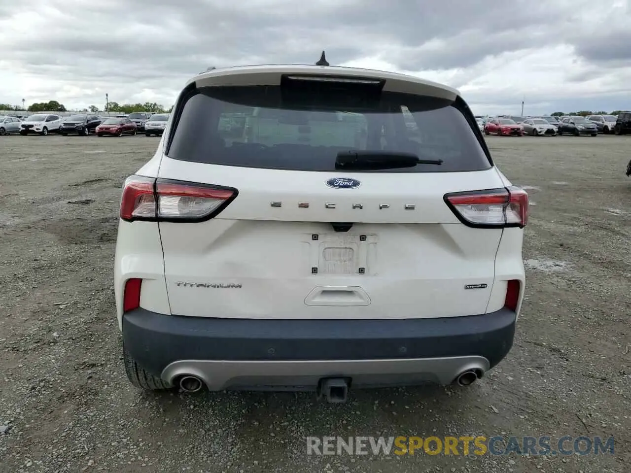 6 Photograph of a damaged car 1FMCU9DZ6MUB25495 FORD ESCAPE 2021