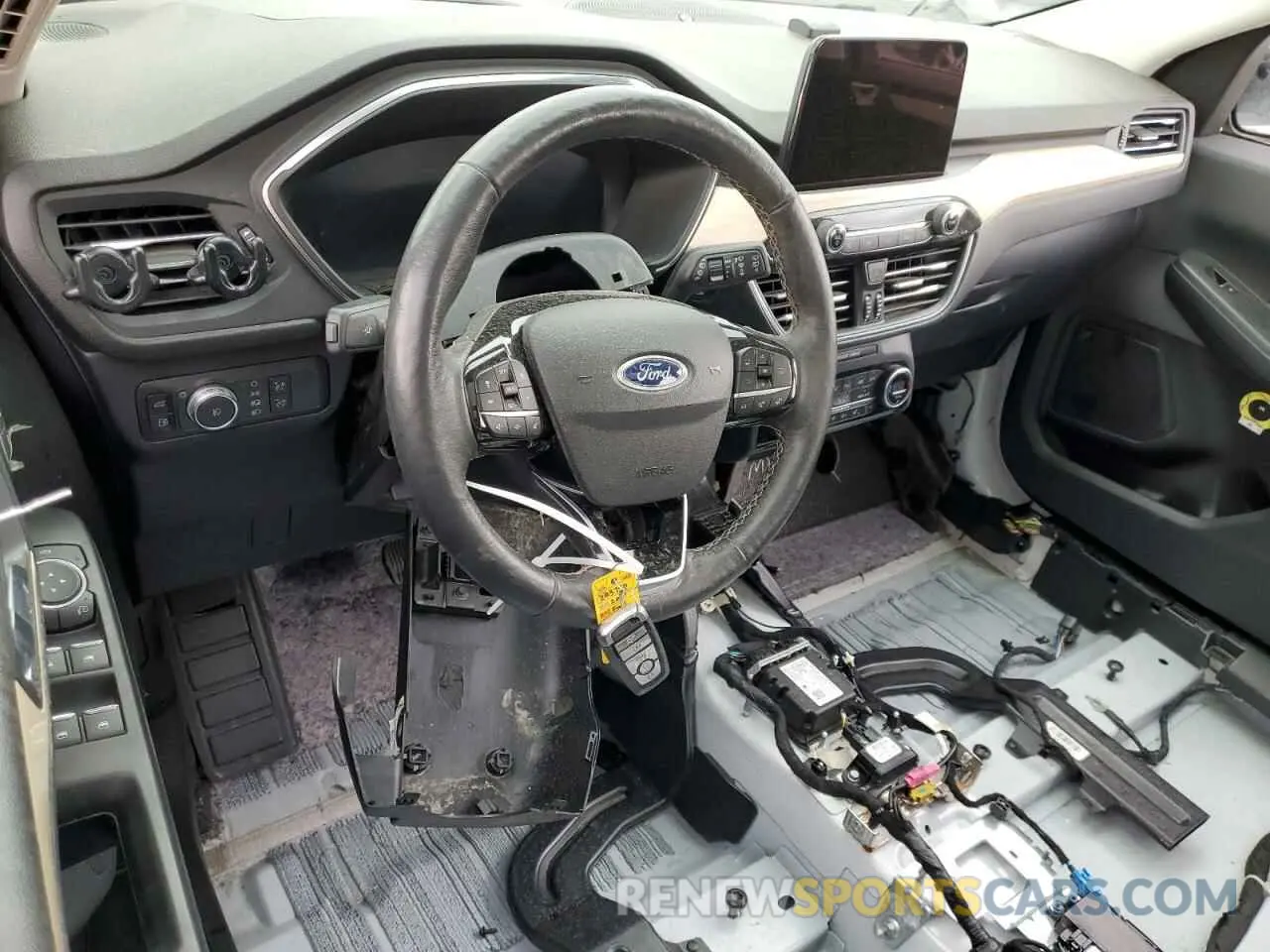8 Photograph of a damaged car 1FMCU9DZ6MUB25495 FORD ESCAPE 2021