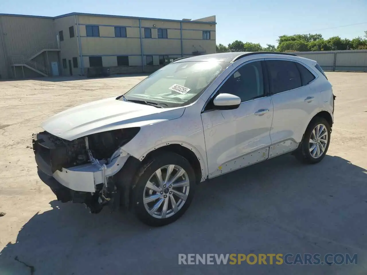 1 Photograph of a damaged car 1FMCU9DZ9MUA02709 FORD ESCAPE 2021