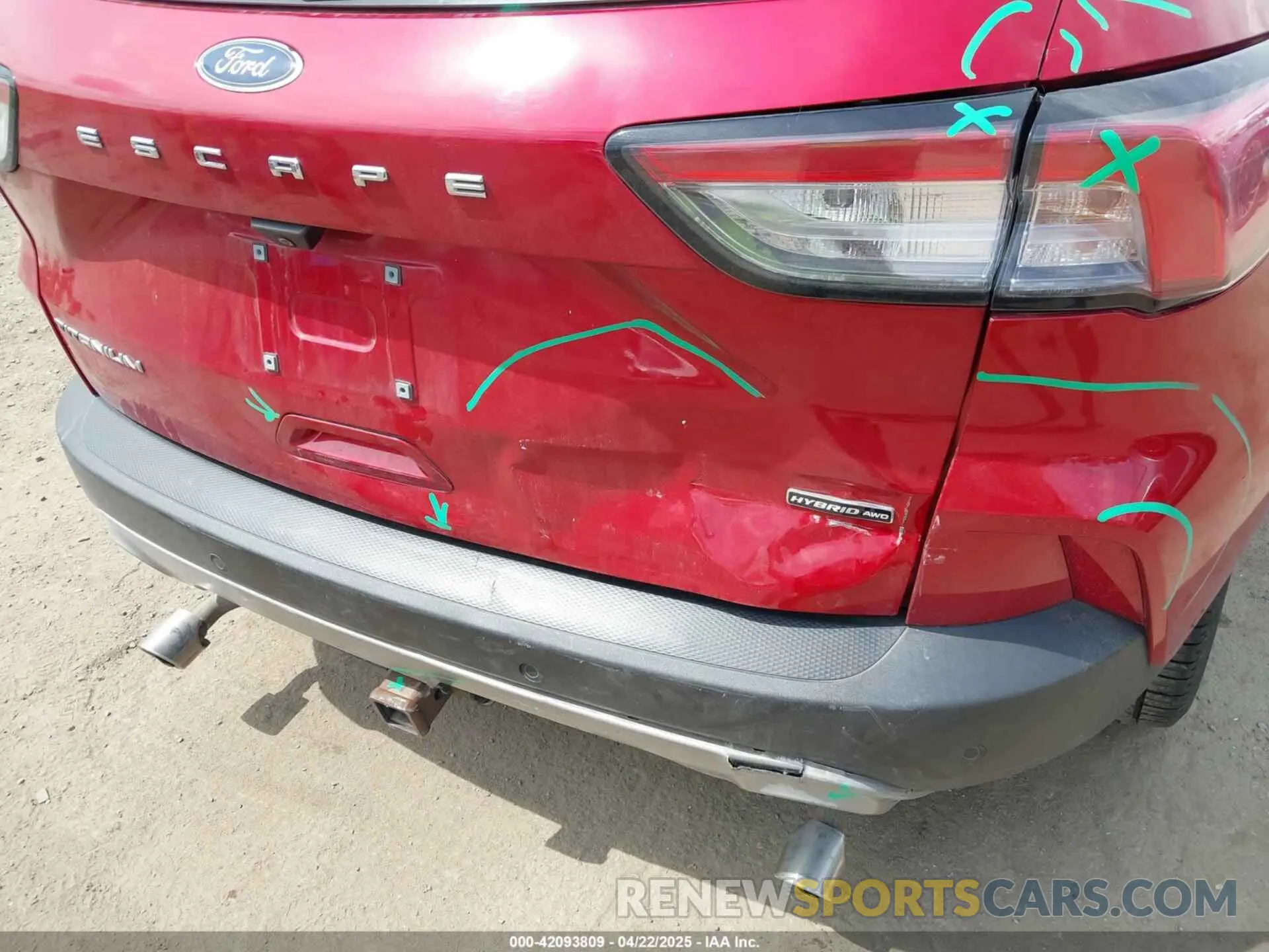6 Photograph of a damaged car 1FMCU9DZ9MUA15184 FORD ESCAPE 2021