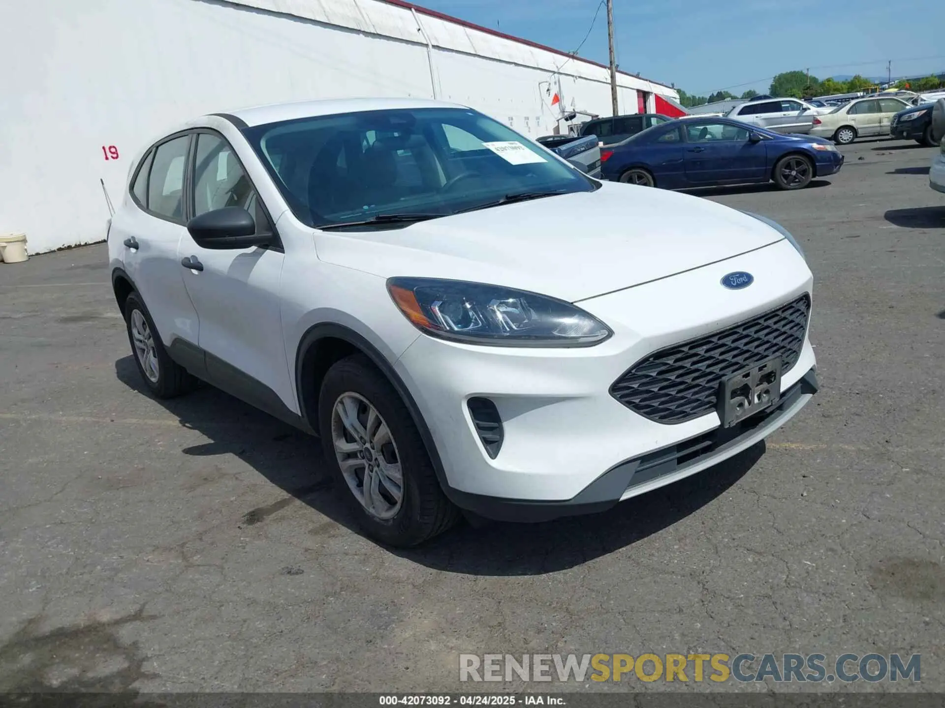 1 Photograph of a damaged car 1FMCU9F60MUA31616 FORD ESCAPE 2021