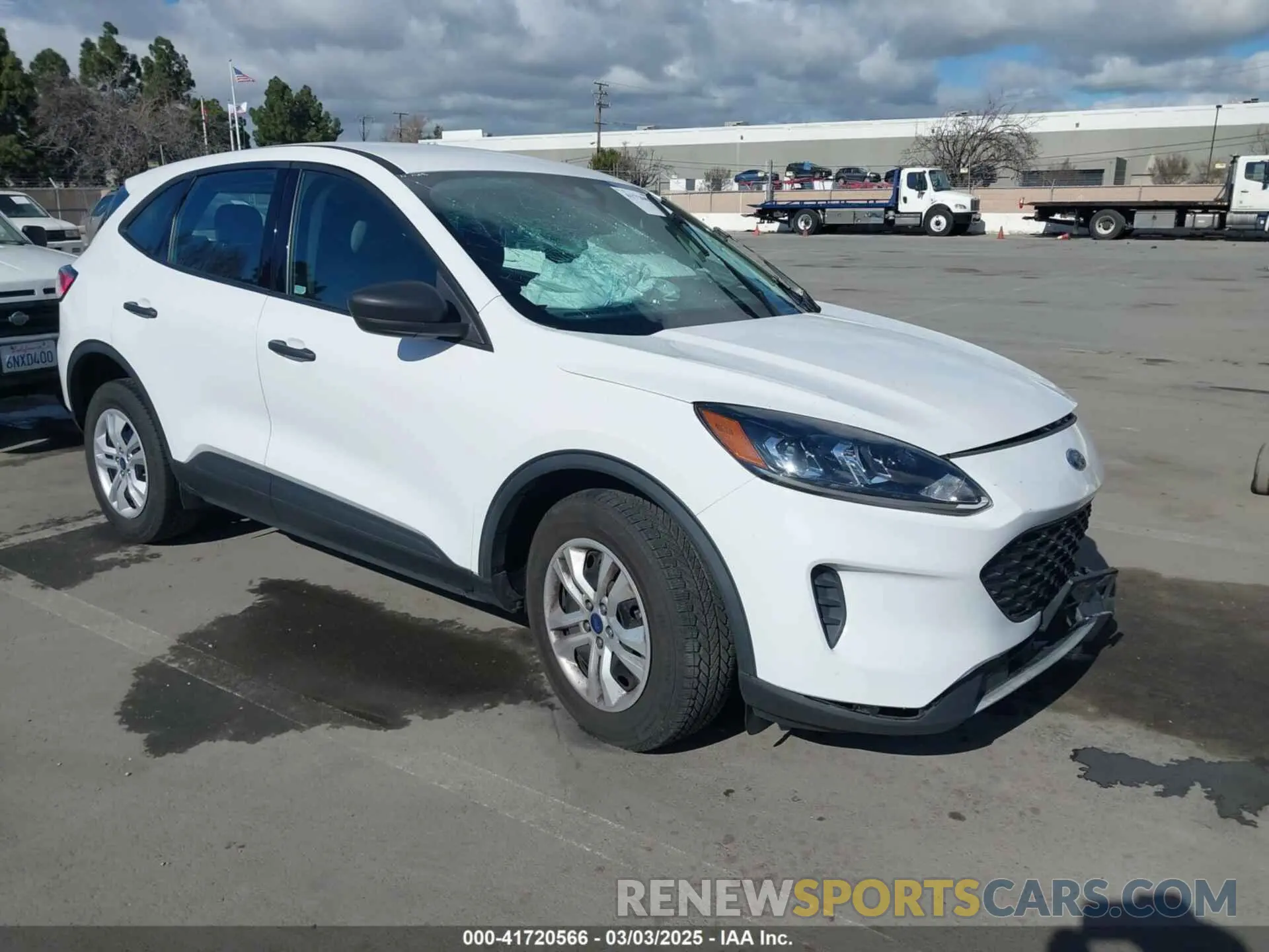 1 Photograph of a damaged car 1FMCU9F65MUA51277 FORD ESCAPE 2021