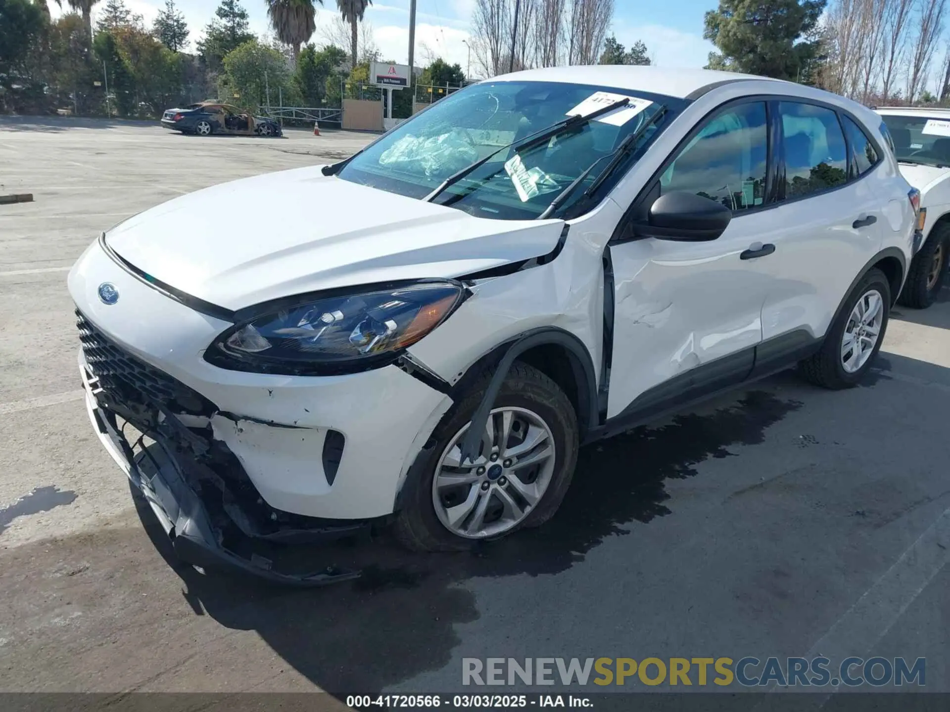 2 Photograph of a damaged car 1FMCU9F65MUA51277 FORD ESCAPE 2021