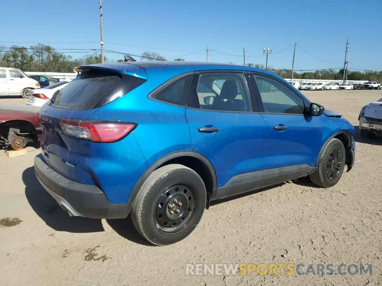 3 Photograph of a damaged car 1FMCU9F65MUA94498 FORD ESCAPE 2021