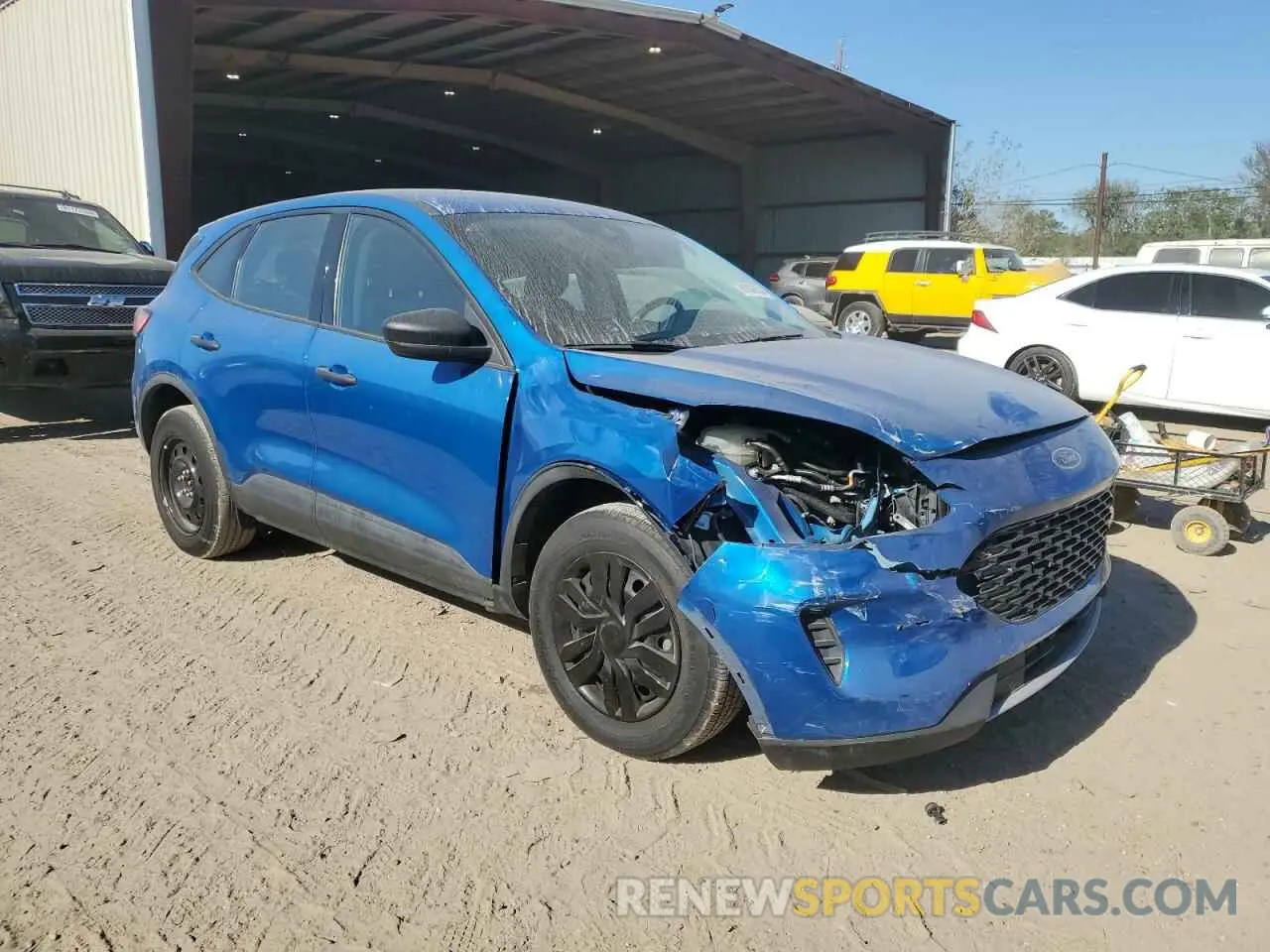 4 Photograph of a damaged car 1FMCU9F65MUA94498 FORD ESCAPE 2021
