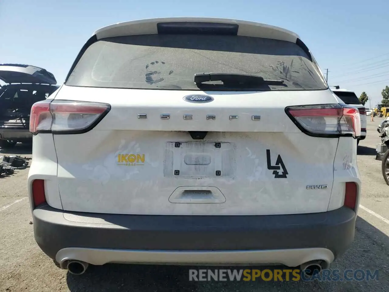 6 Photograph of a damaged car 1FMCU9F67MUA90792 FORD ESCAPE 2021