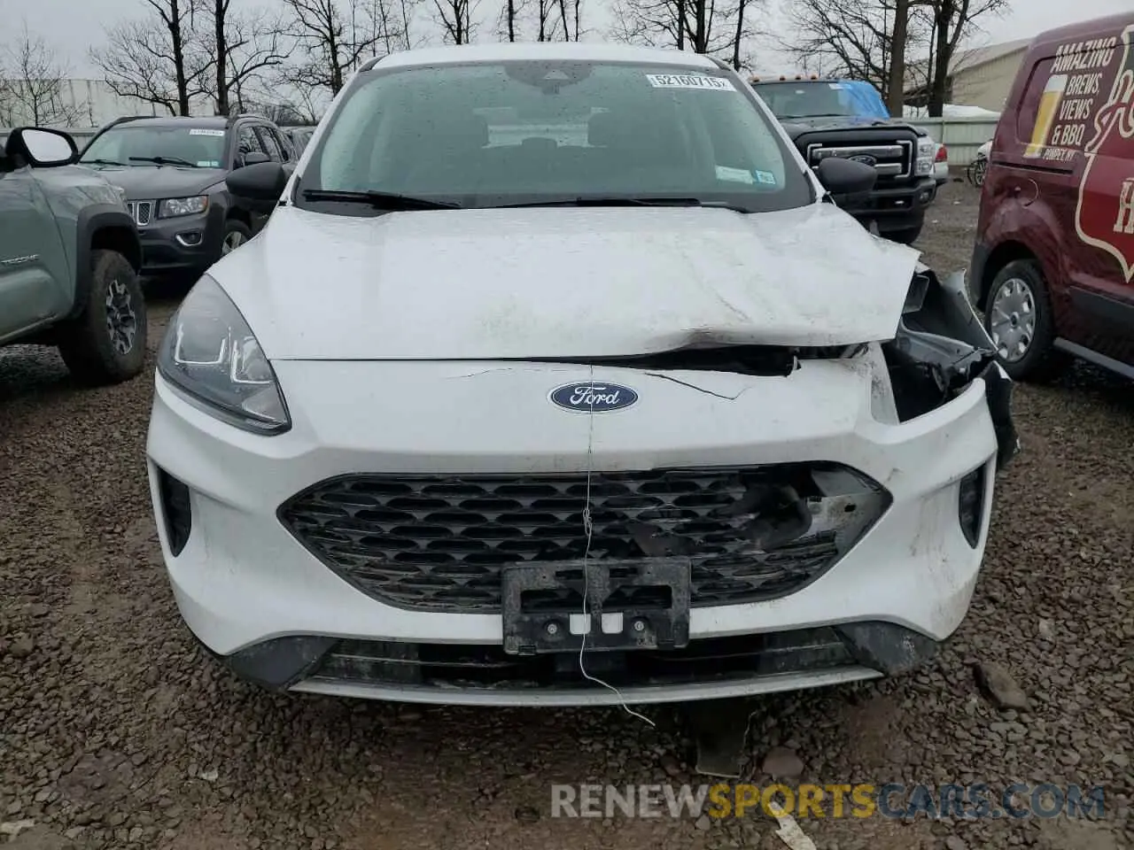 5 Photograph of a damaged car 1FMCU9F68MUA50124 FORD ESCAPE 2021