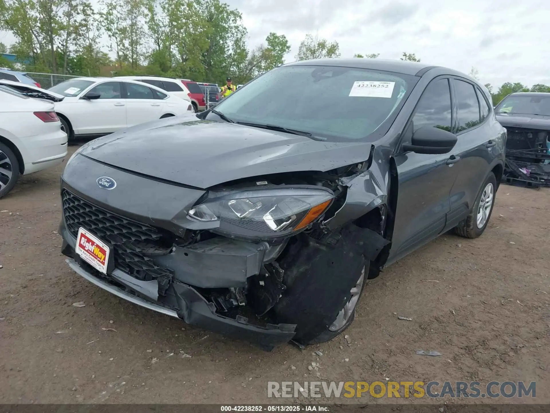 2 Photograph of a damaged car 1FMCU9F69MUA73640 FORD ESCAPE 2021