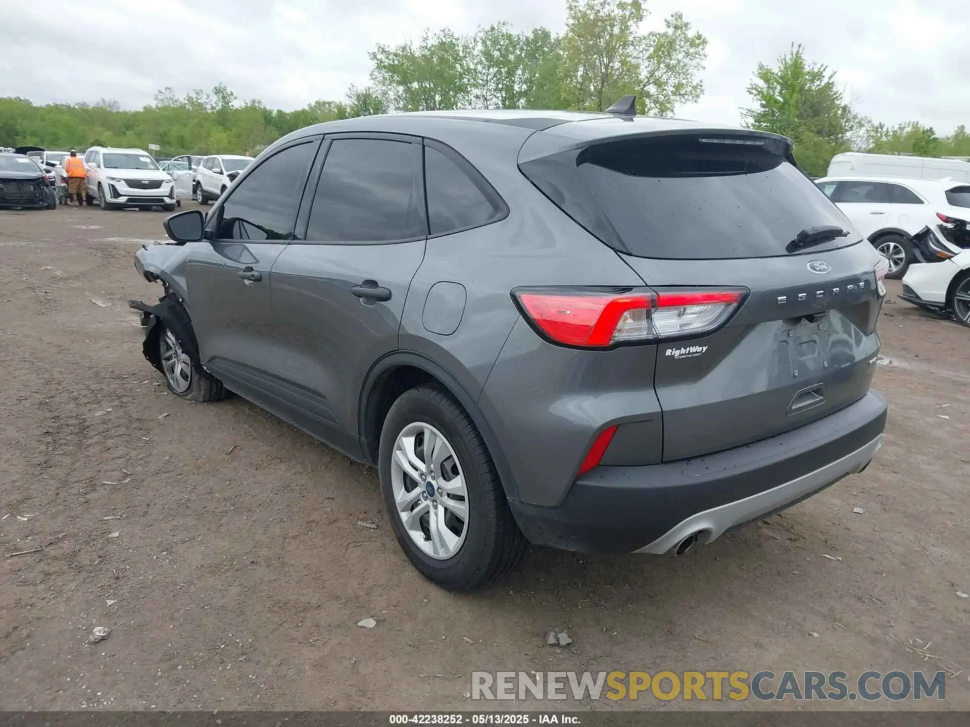 3 Photograph of a damaged car 1FMCU9F69MUA73640 FORD ESCAPE 2021