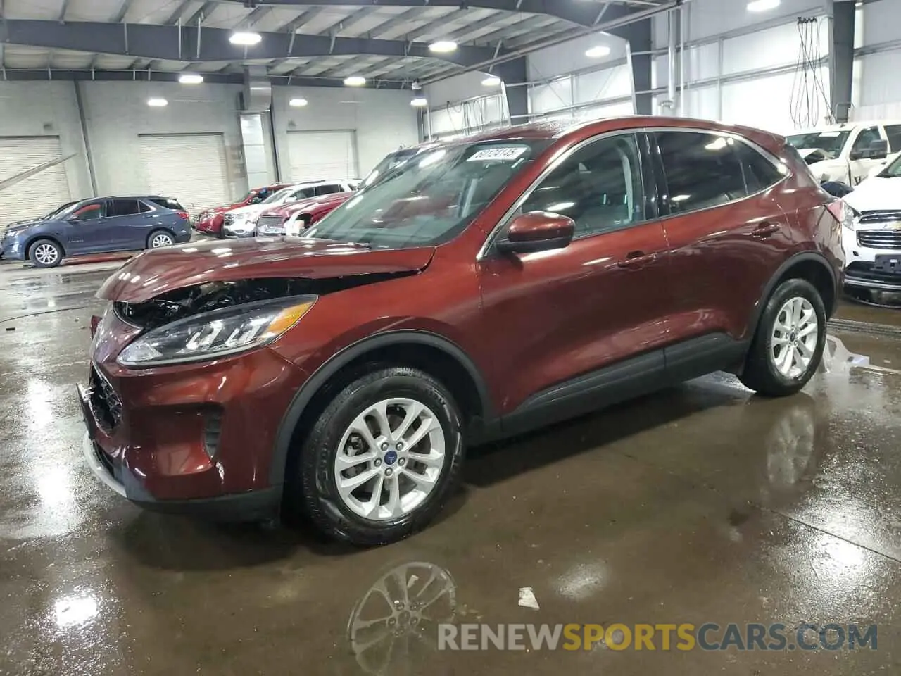 1 Photograph of a damaged car 1FMCU9G60MUA90728 FORD ESCAPE 2021